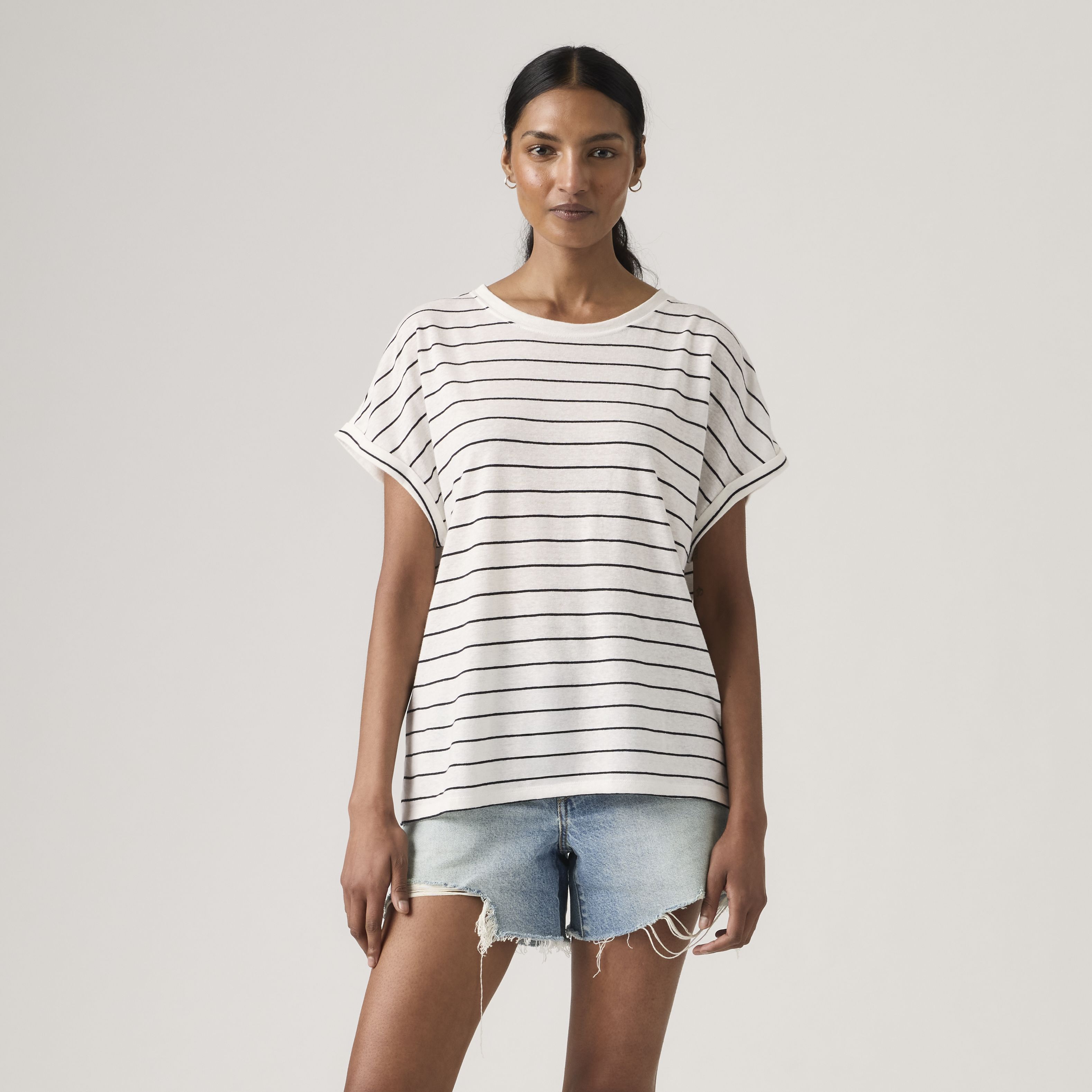 Lori Linen Dolman Tee 15
