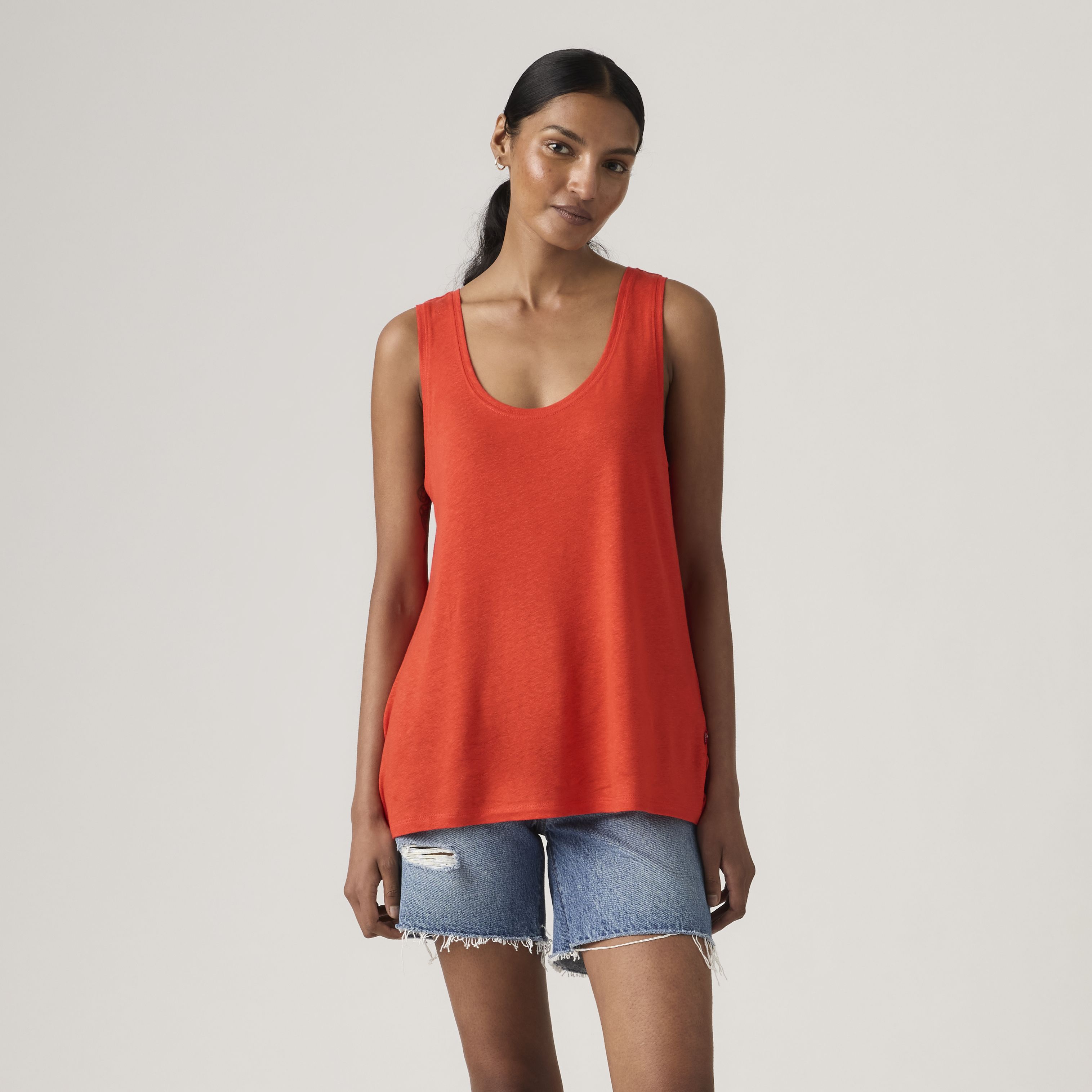 Lori Linen Scoop Tank 3