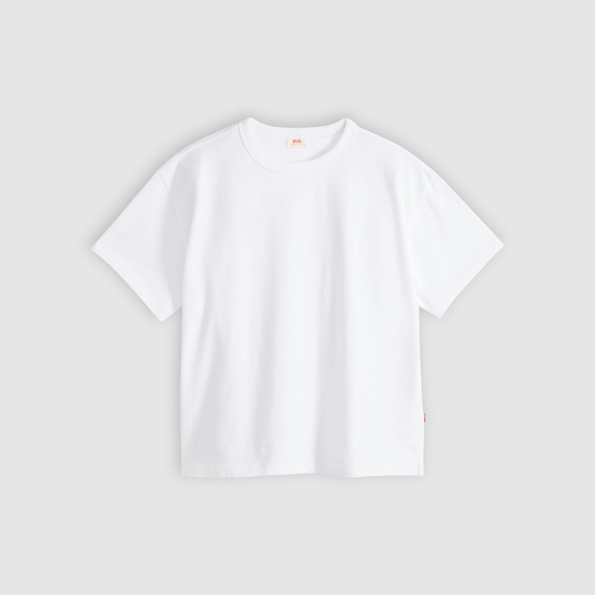 Vintage Garment Dye Short-Sleeve Tee — Bright White - White