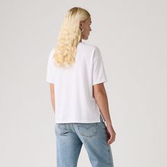 Vintage Garment Dye Short-Sleeve Tee — Bright White - White 4