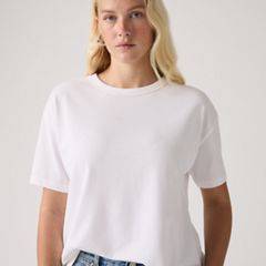 Vintage Garment Dye Short-Sleeve Tee — Bright White - White 2