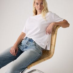 Vintage Garment Dye Short-Sleeve Tee — Bright White - White 1