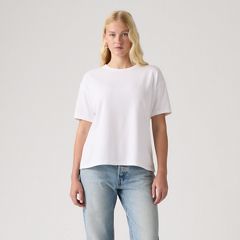 Vintage Garment Dye Short-Sleeve Tee — Bright White - White 3