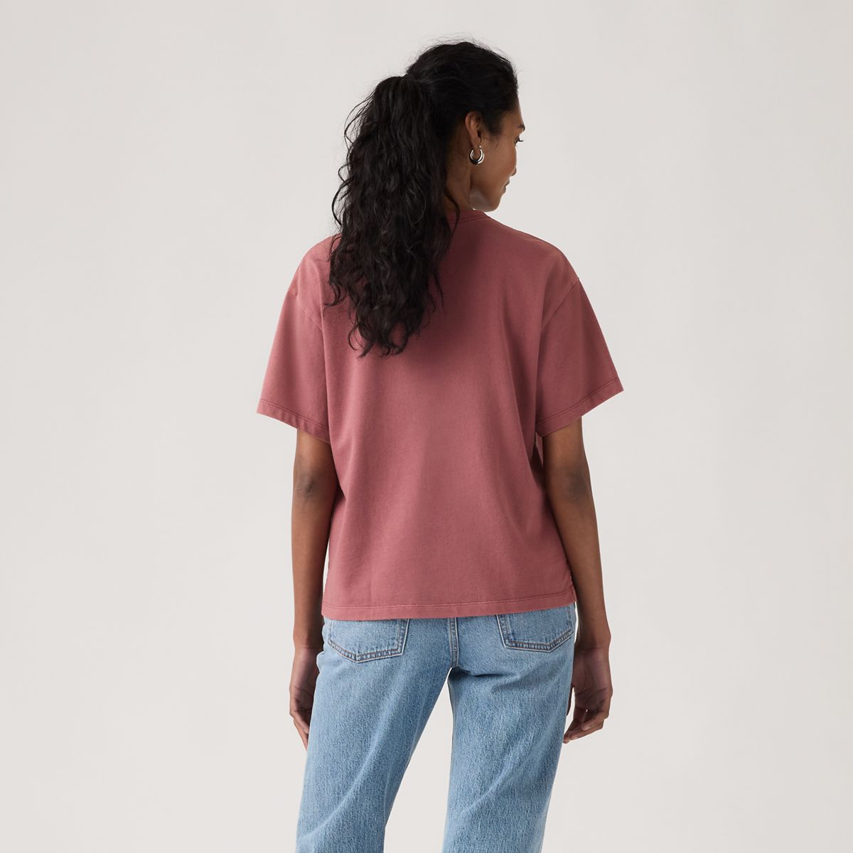Vintage Garment Dye Short-Sleeve Tee — Garment Dye - Red