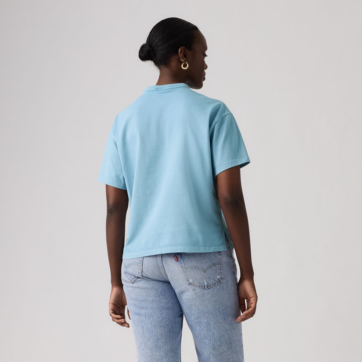 Vintage Garment Dye Short-Sleeve Tee — Garment Dye - Blue