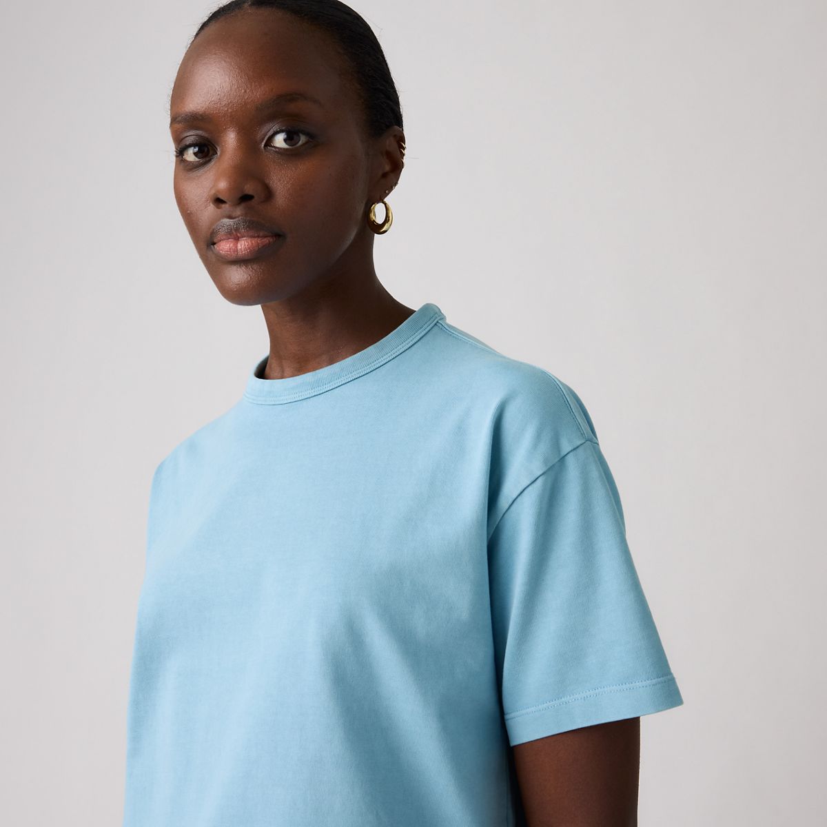 Vintage Garment Dye Short-Sleeve Tee — Garment Dye - Blue