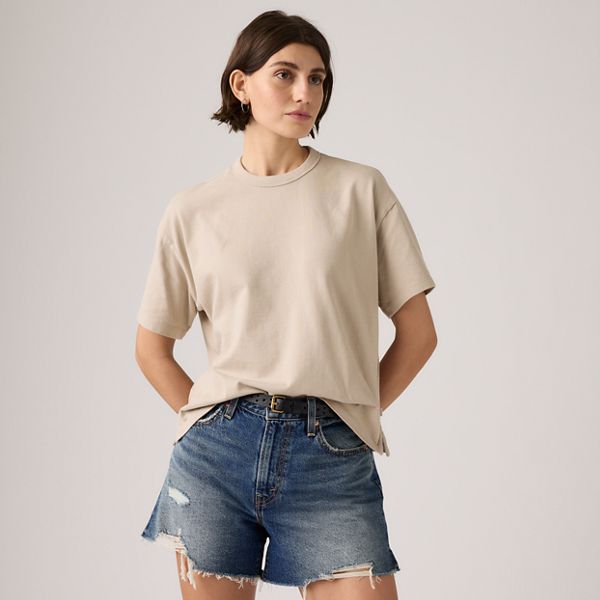 Vintage Garment Dye Short-Sleeve Tee — Garment Dye - Grey