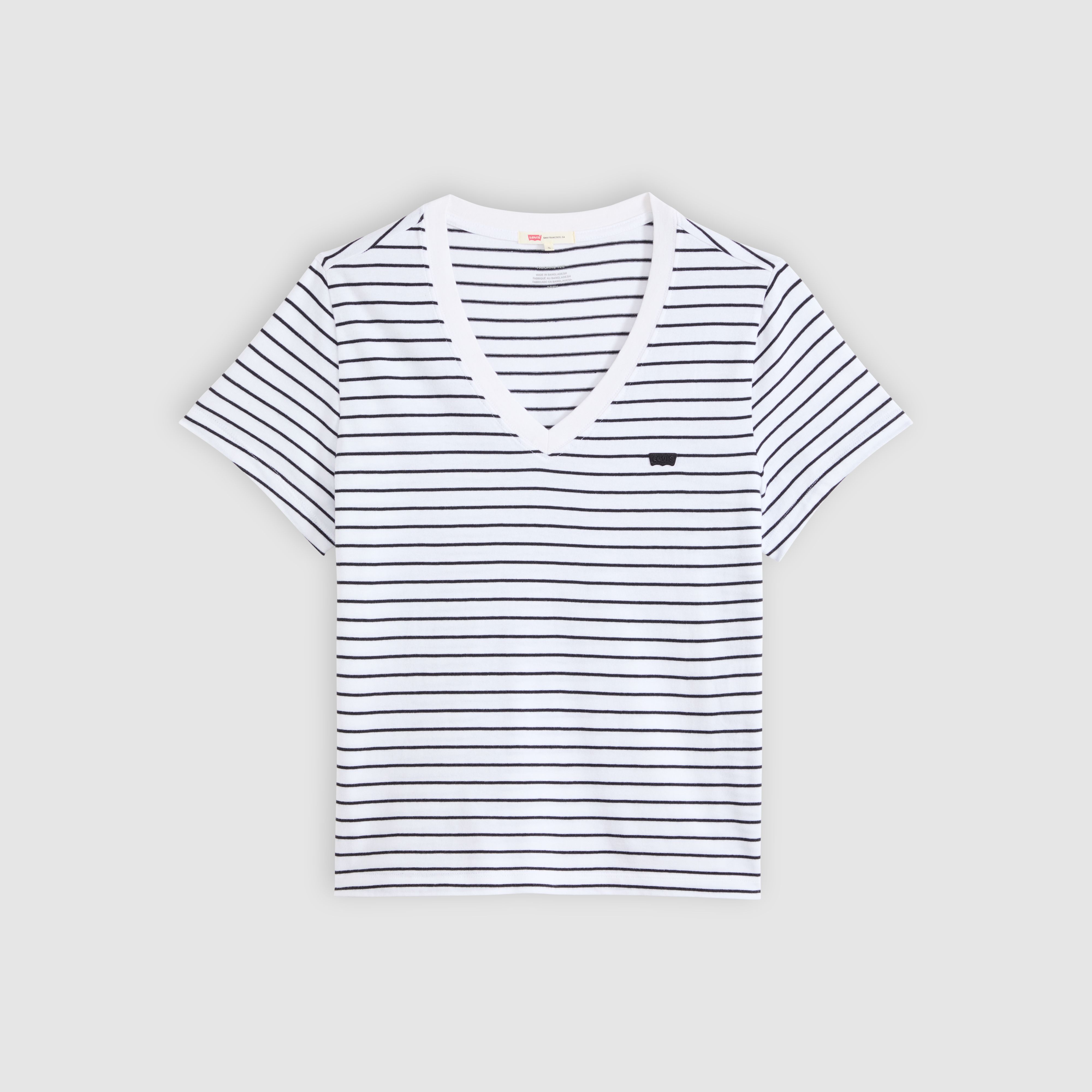 Favorite Cotton V-Neck Tee 5