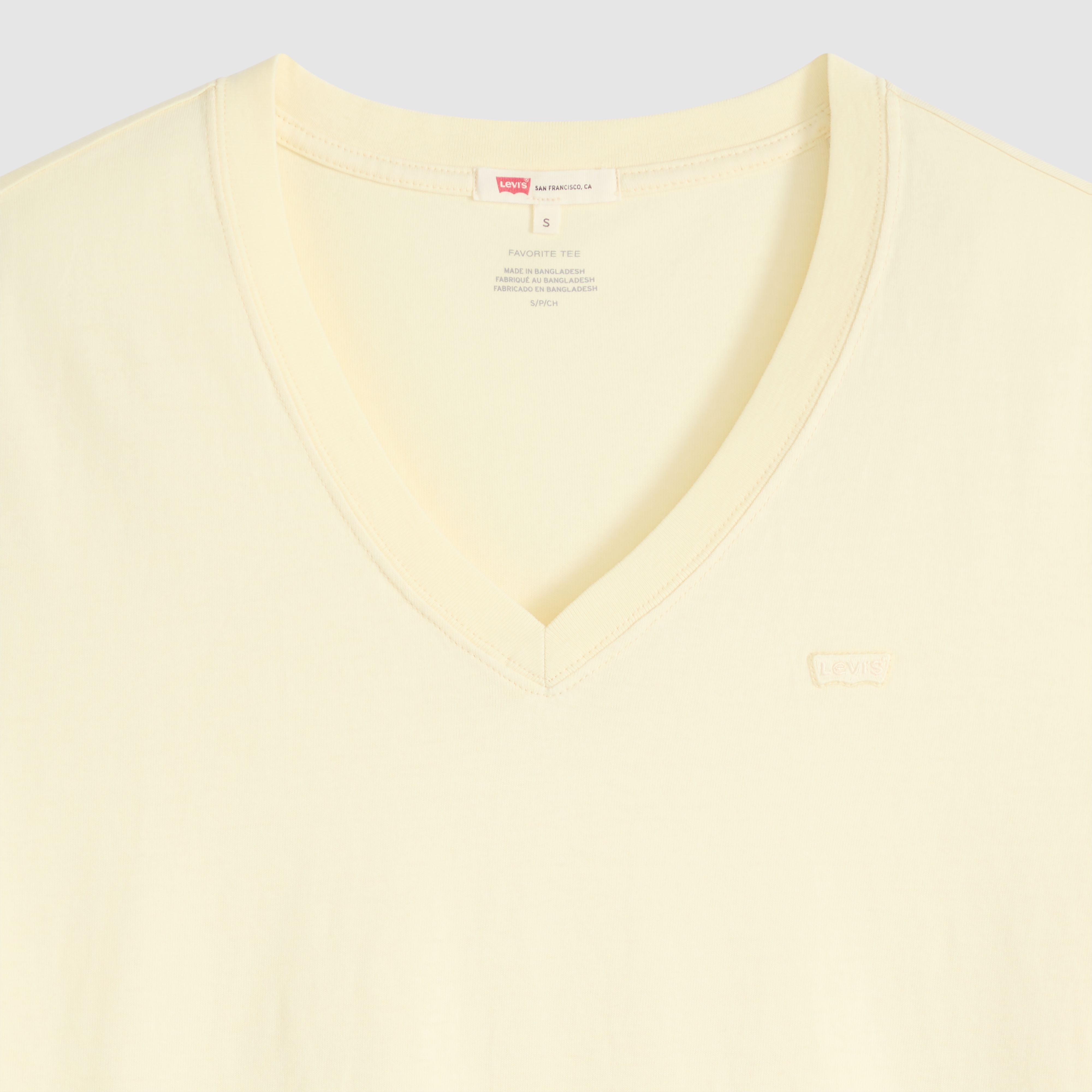 Favorite Cotton V-Neck Tee 6