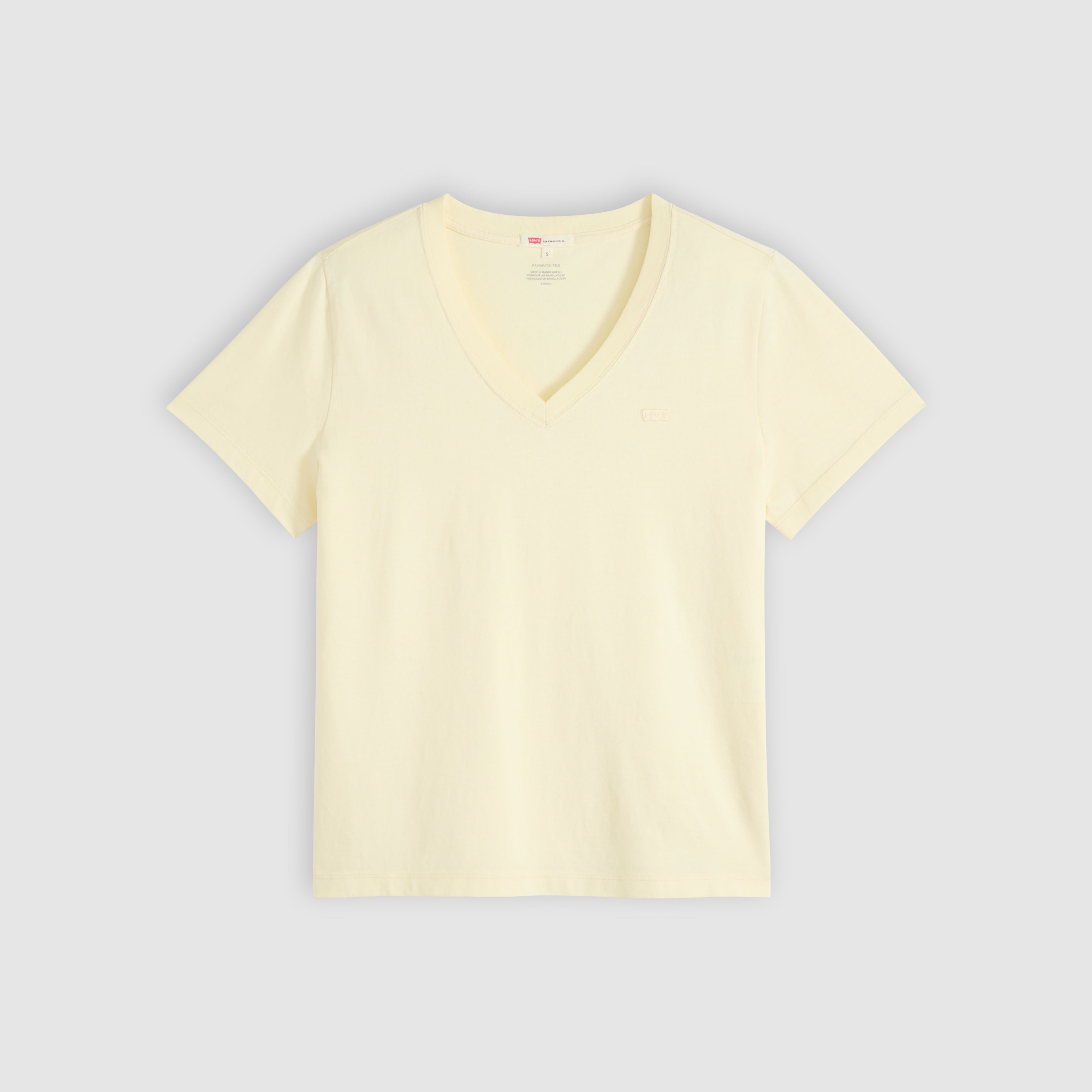 Favorite Cotton V-Neck Tee 5