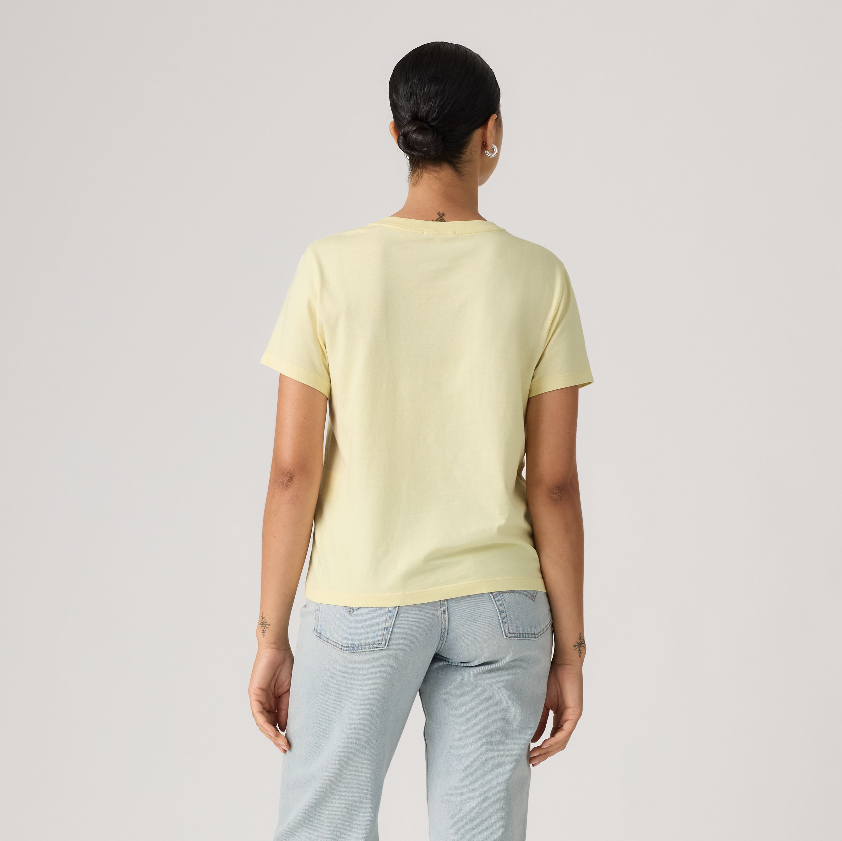 Favorite Cotton V-Neck Tee 4
