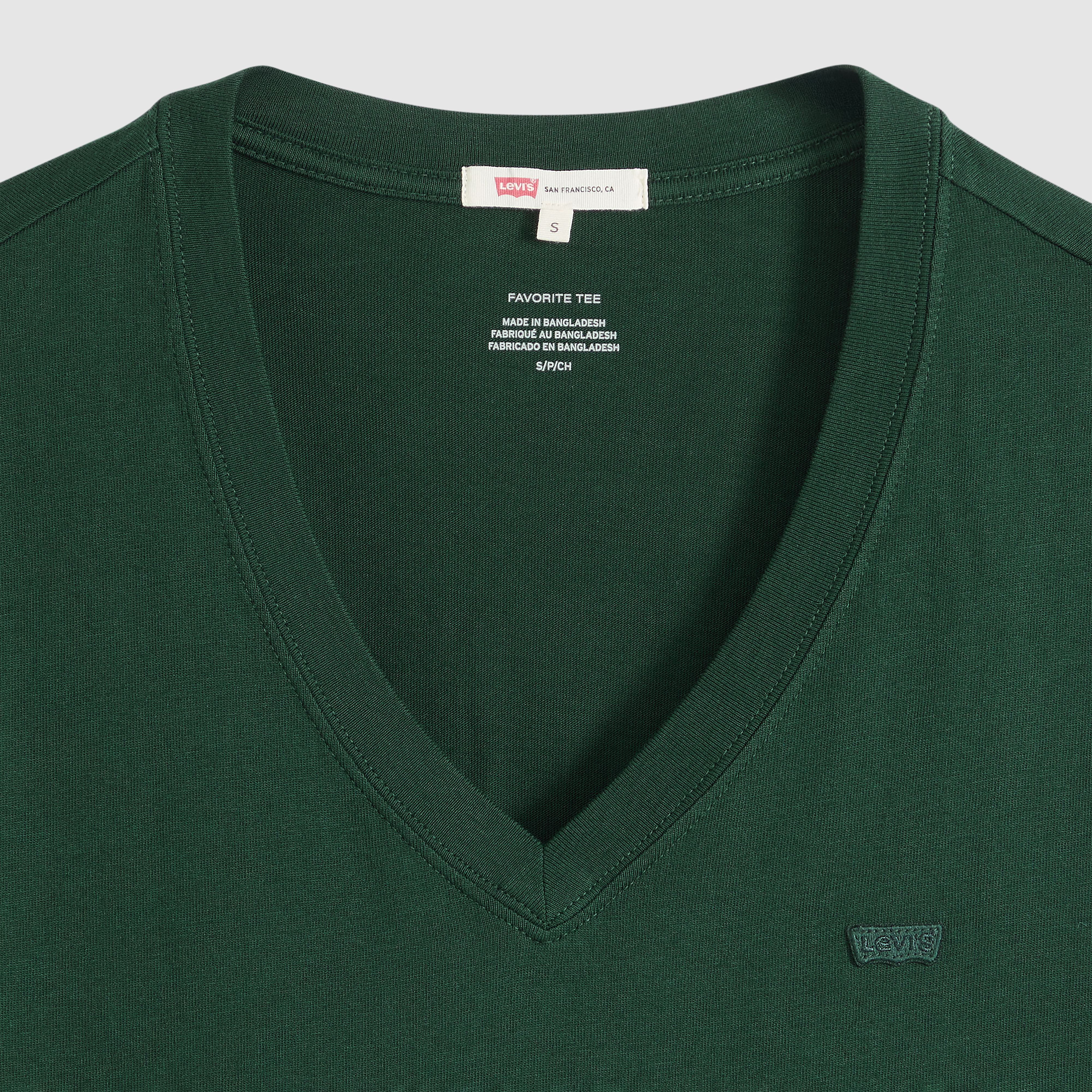 Favorite Cotton V-Neck Tee 6