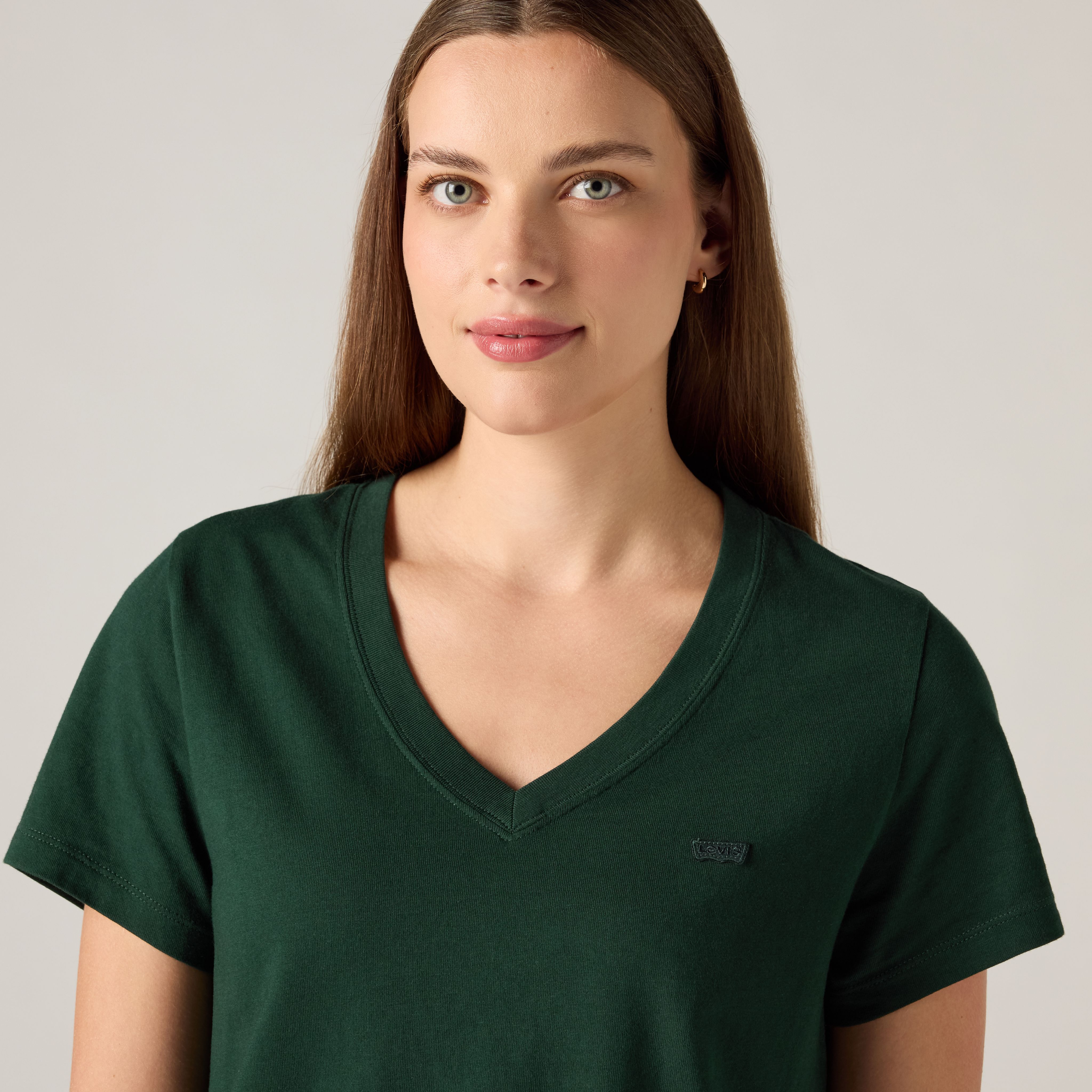 Favorite Cotton V-Neck Tee 2