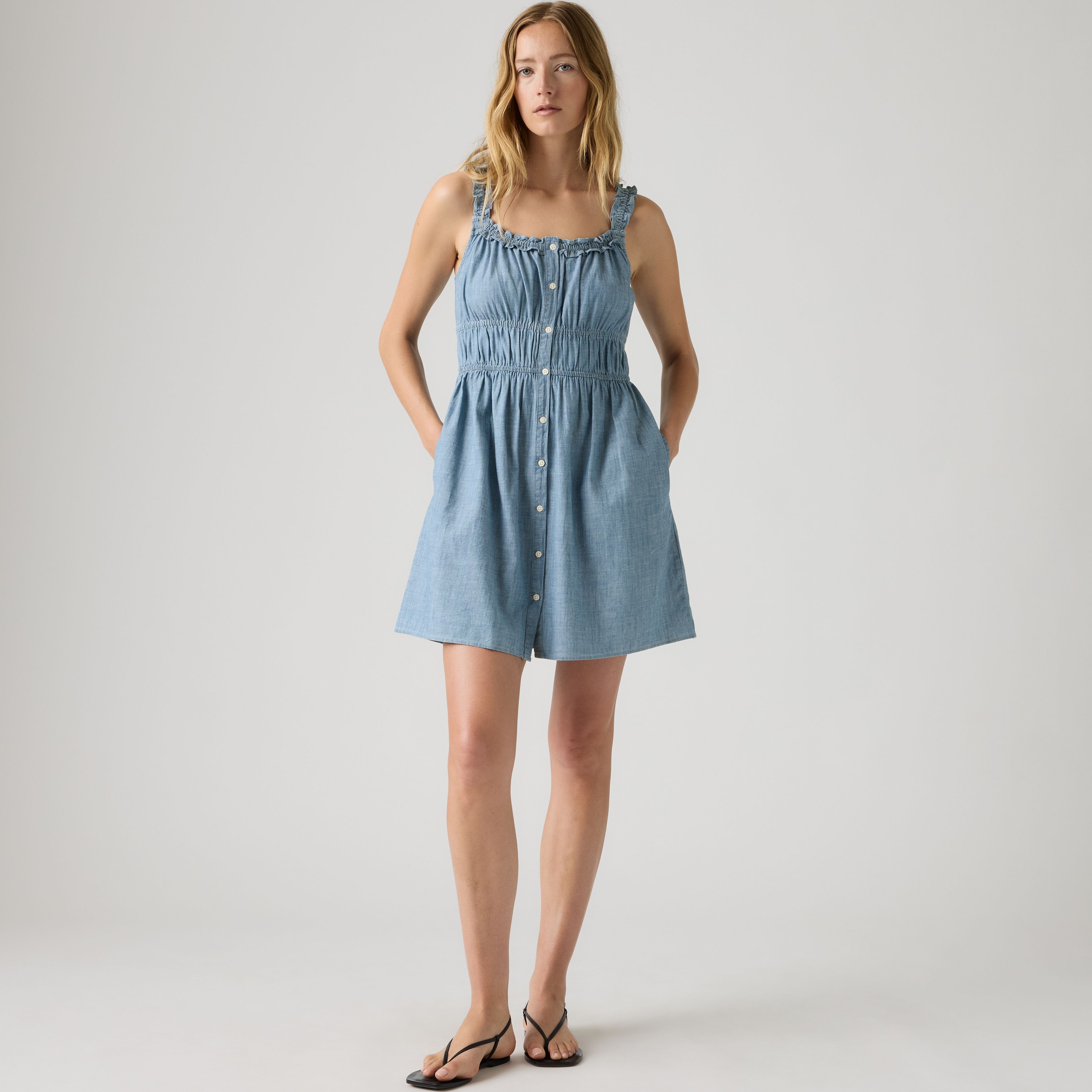 Vera Waisted Mini Dress