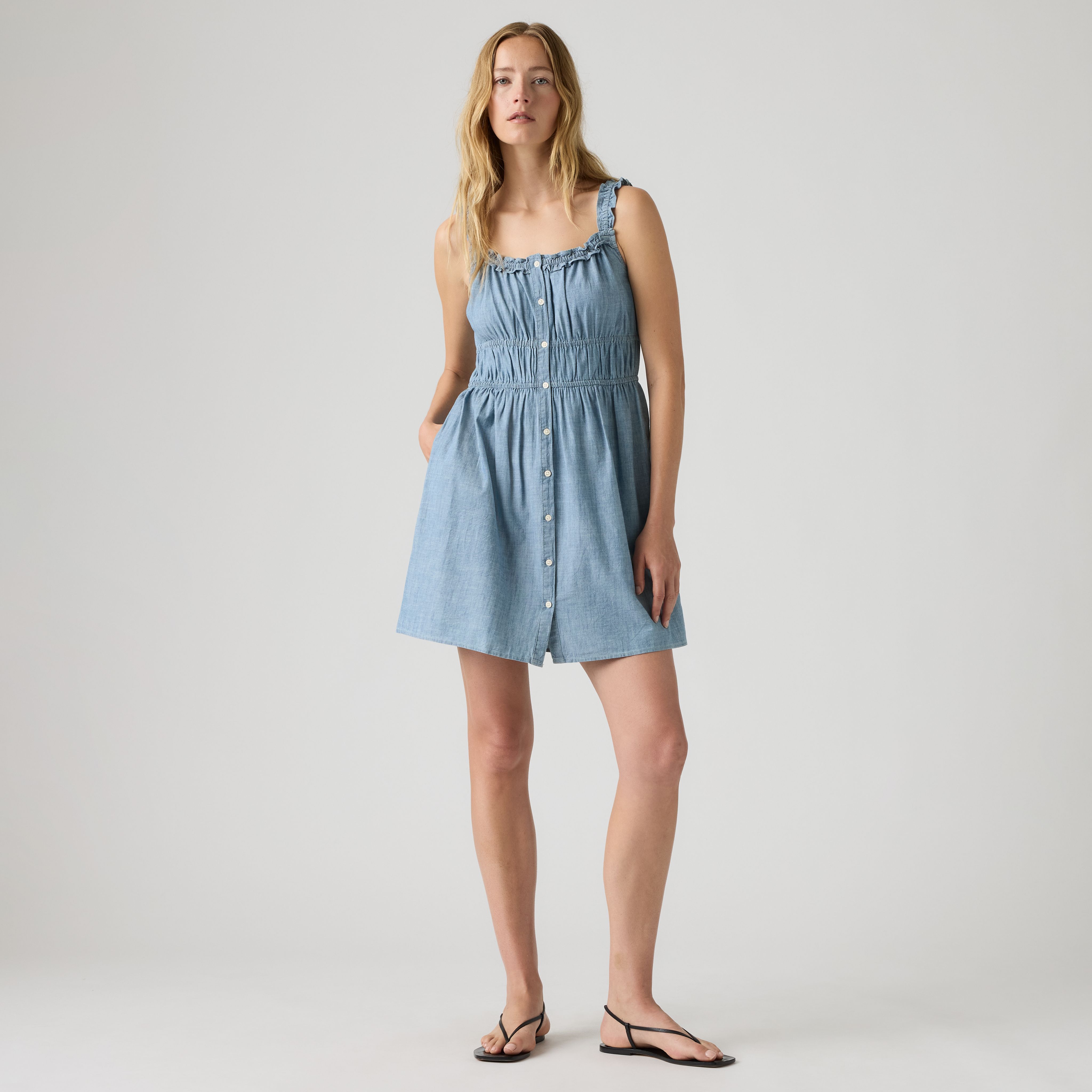 Vera Waisted Mini Dress 4