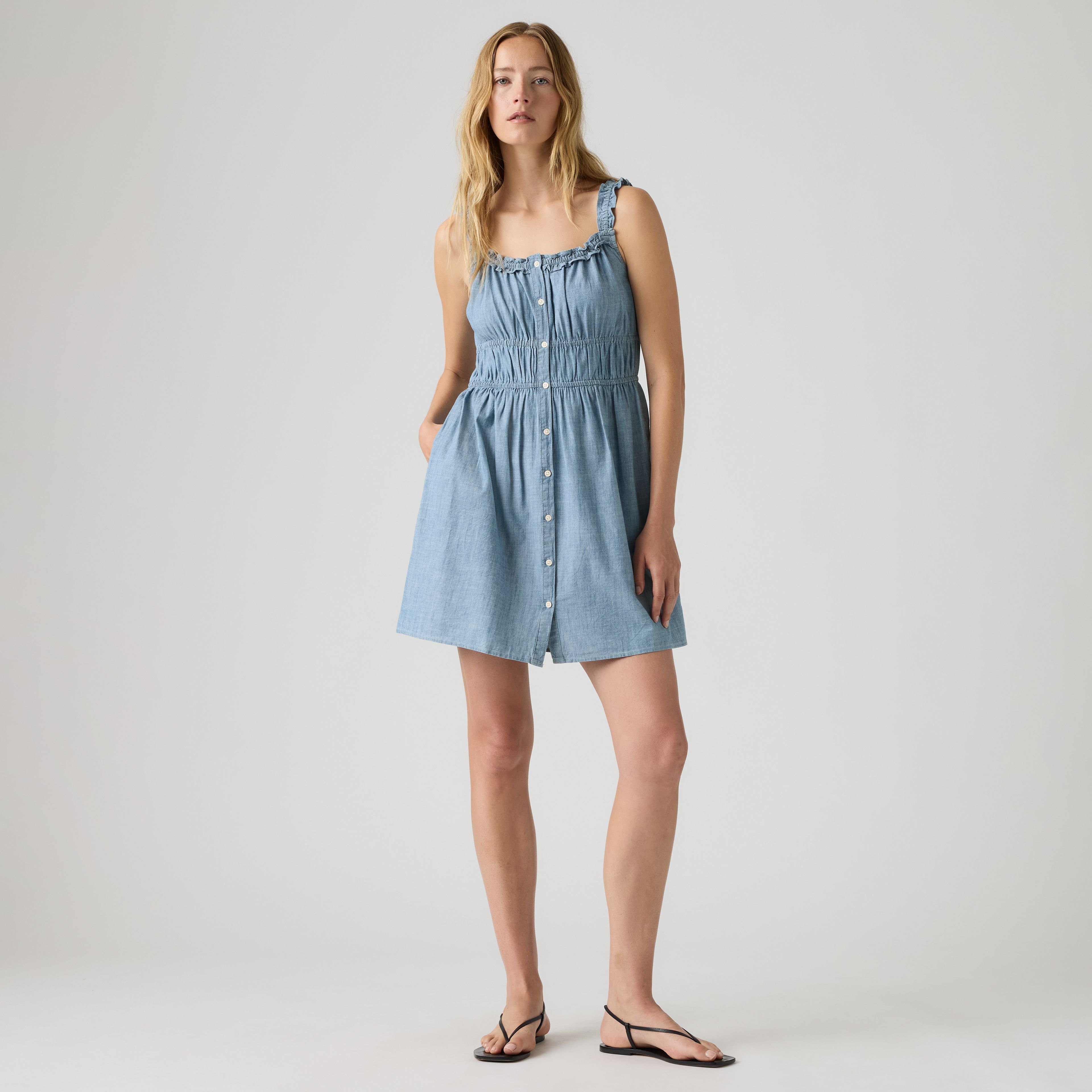 Vera Waisted Mini Dress