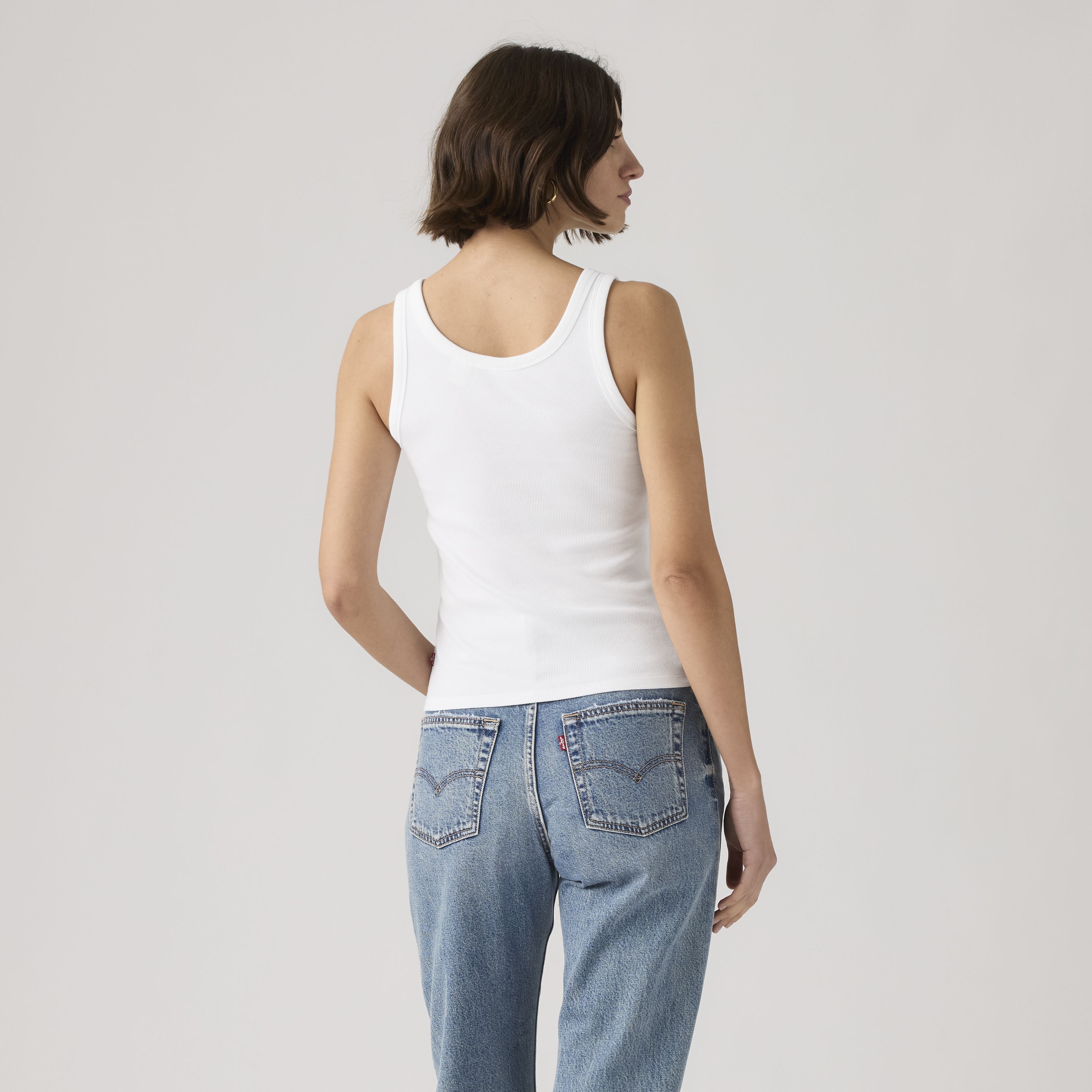 Prążkowany tank top Hayes 4