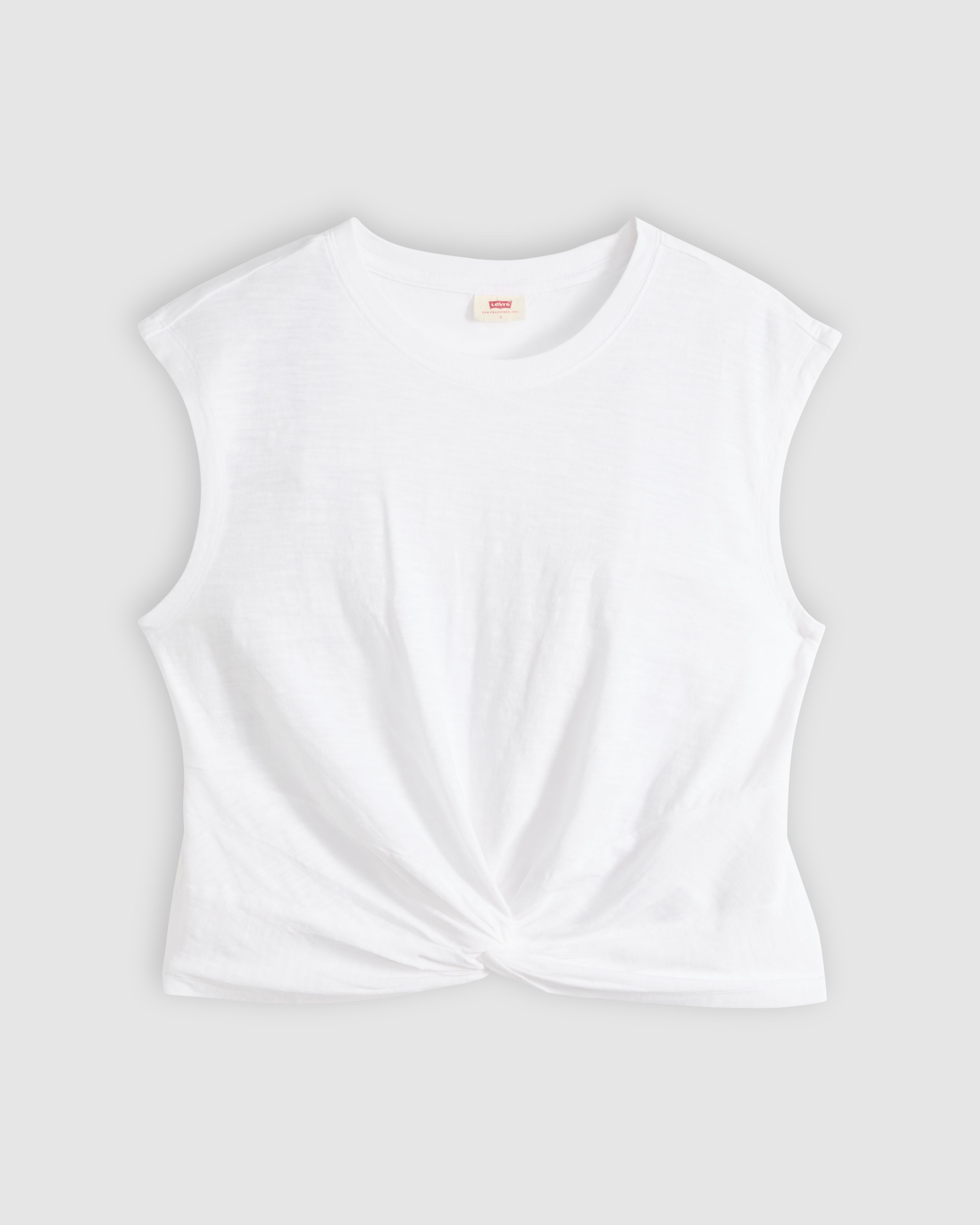 Jemma Knot Sleeveless Tee 1