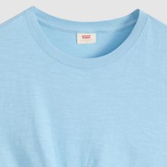 Jemma Knot Sleeveless Tee — Air Blue - Blue 6