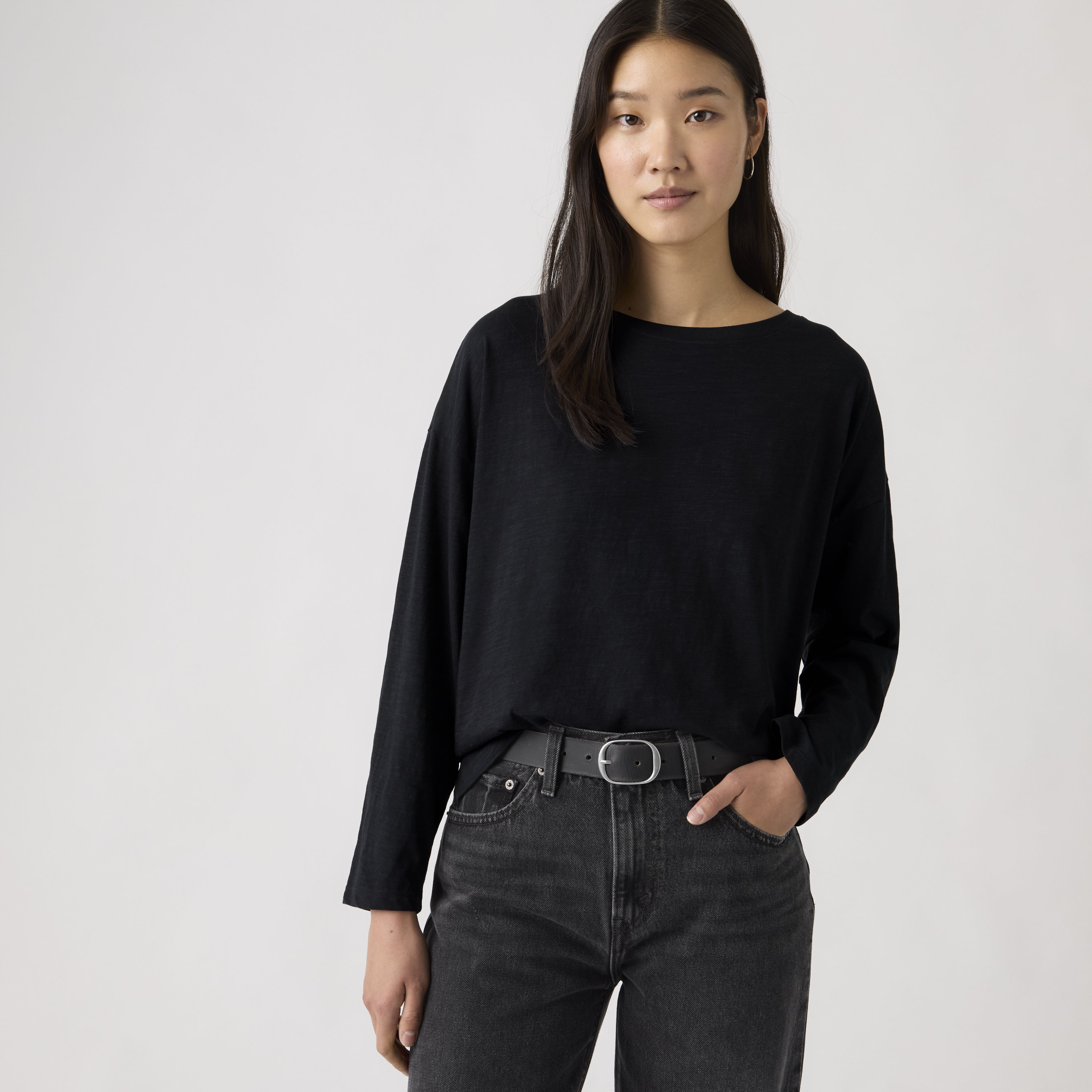 Julie Slub Long-Sleeve Tee 10
