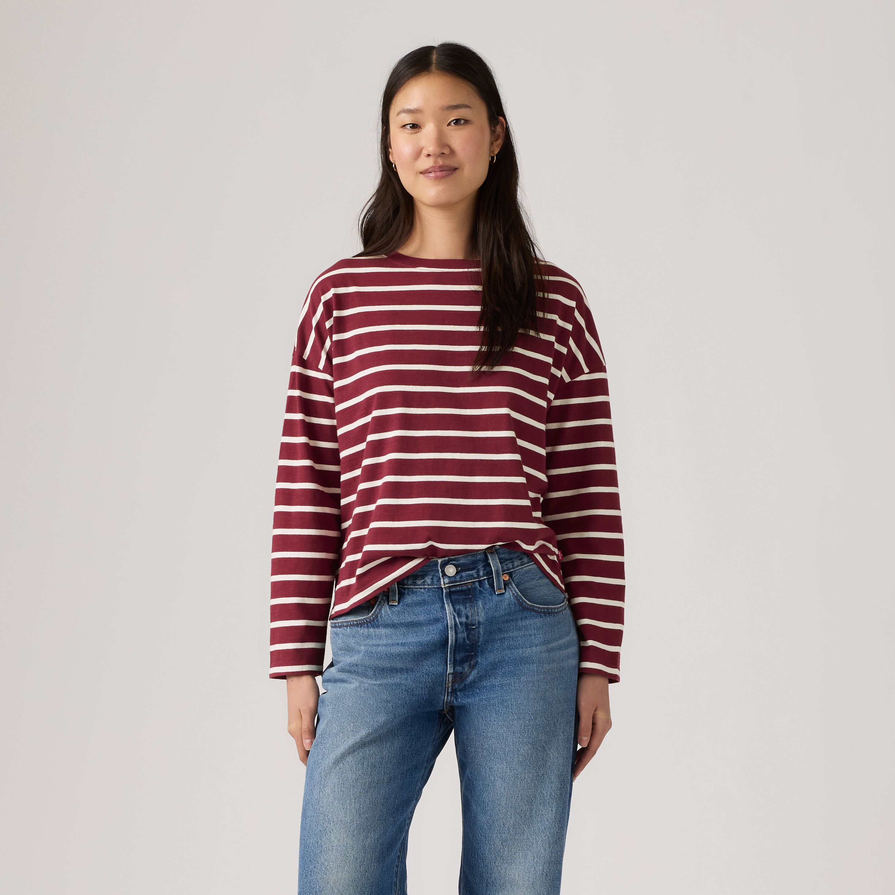 Julie Slub Long-Sleeve Tee 3