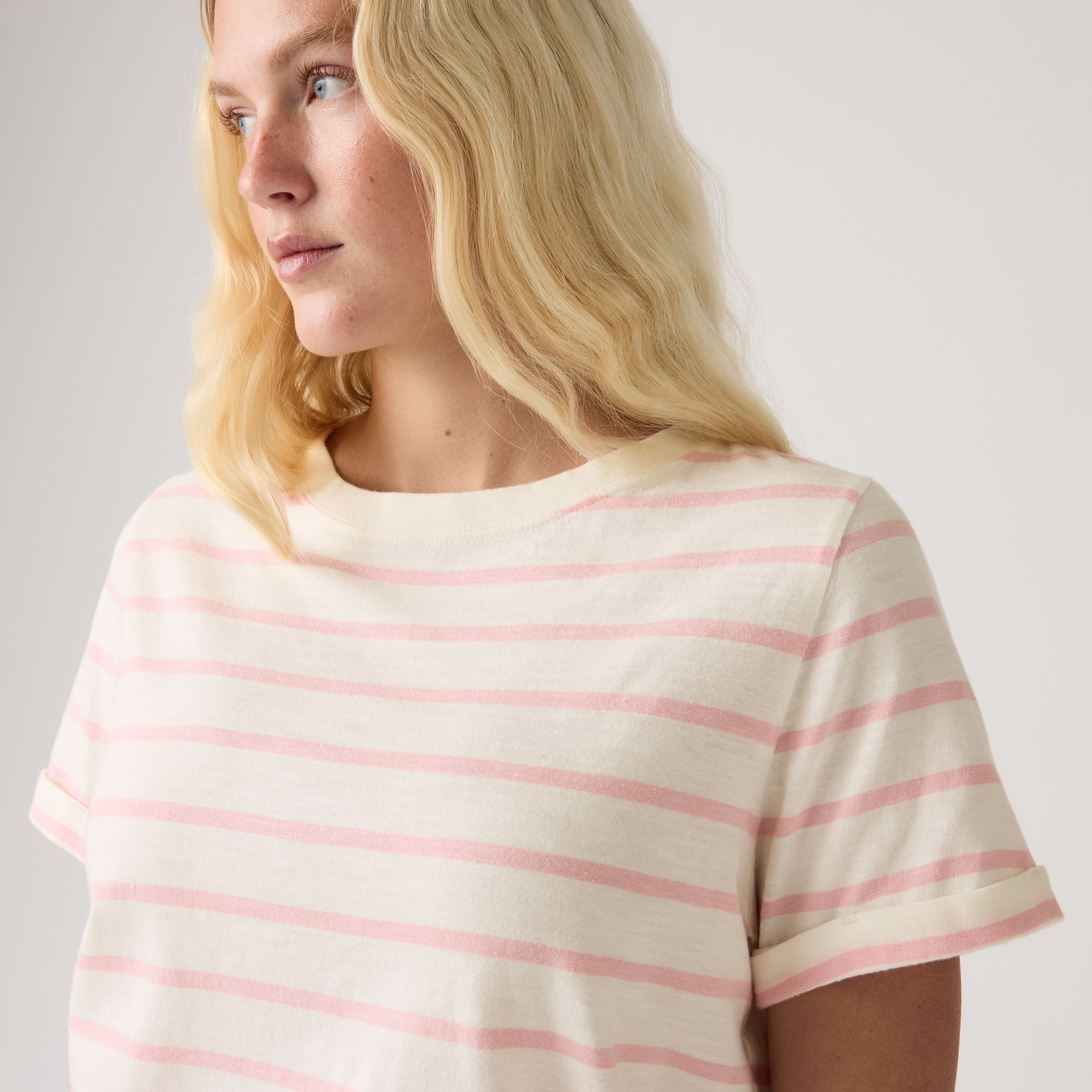 Julie Slub Short-Sleeve Tee 2