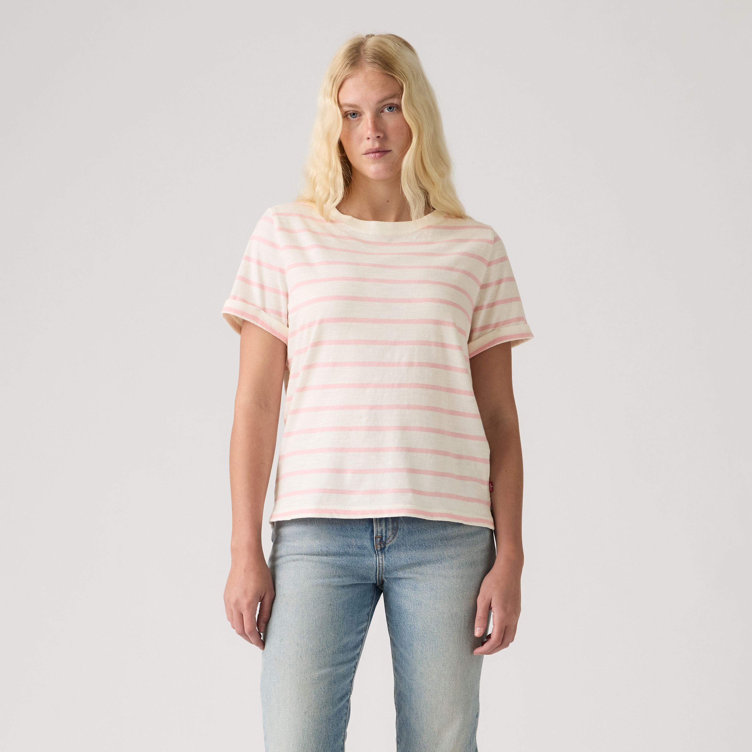Julie Slub Short-Sleeve Tee 3