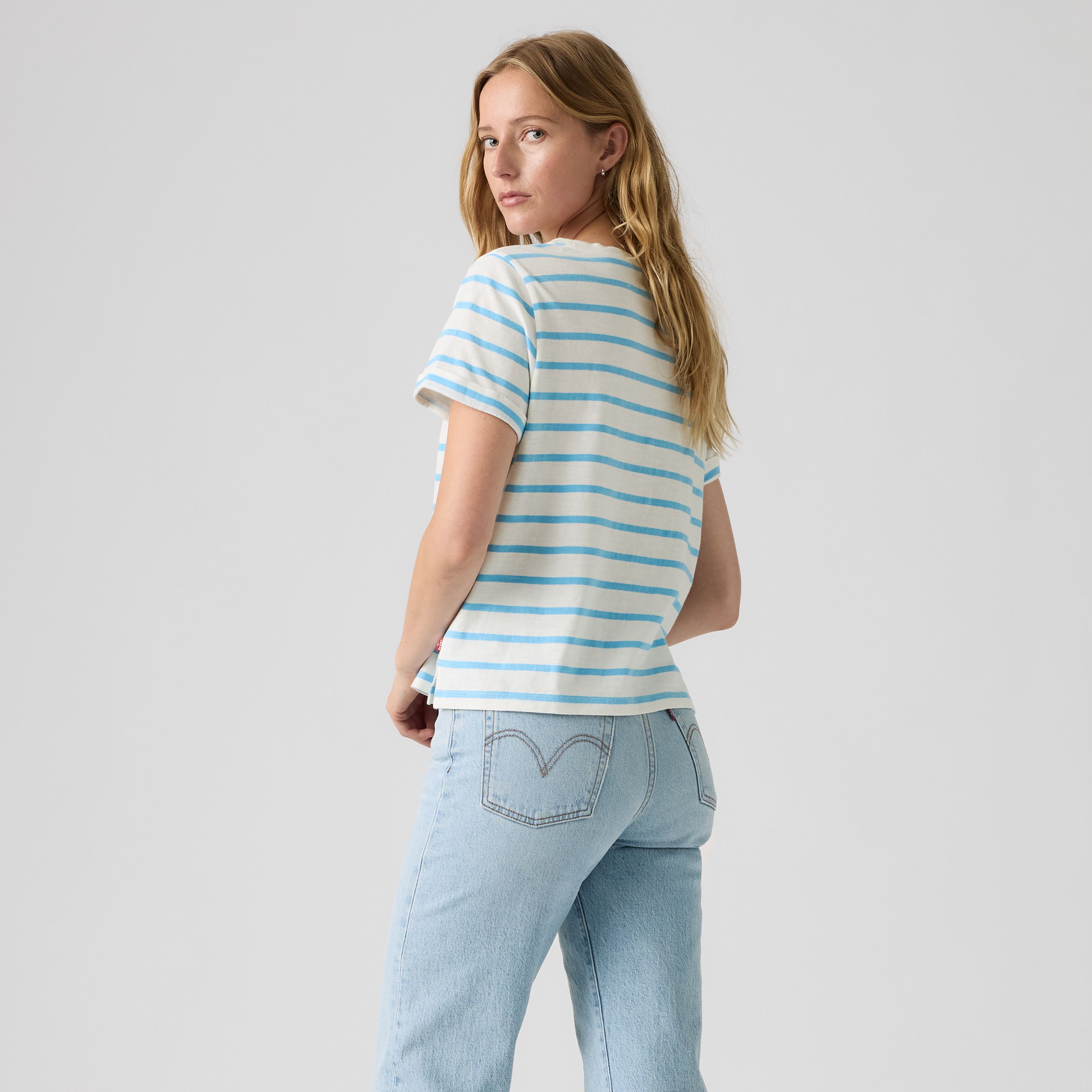 Julie Slub Short-Sleeve Tee 4
