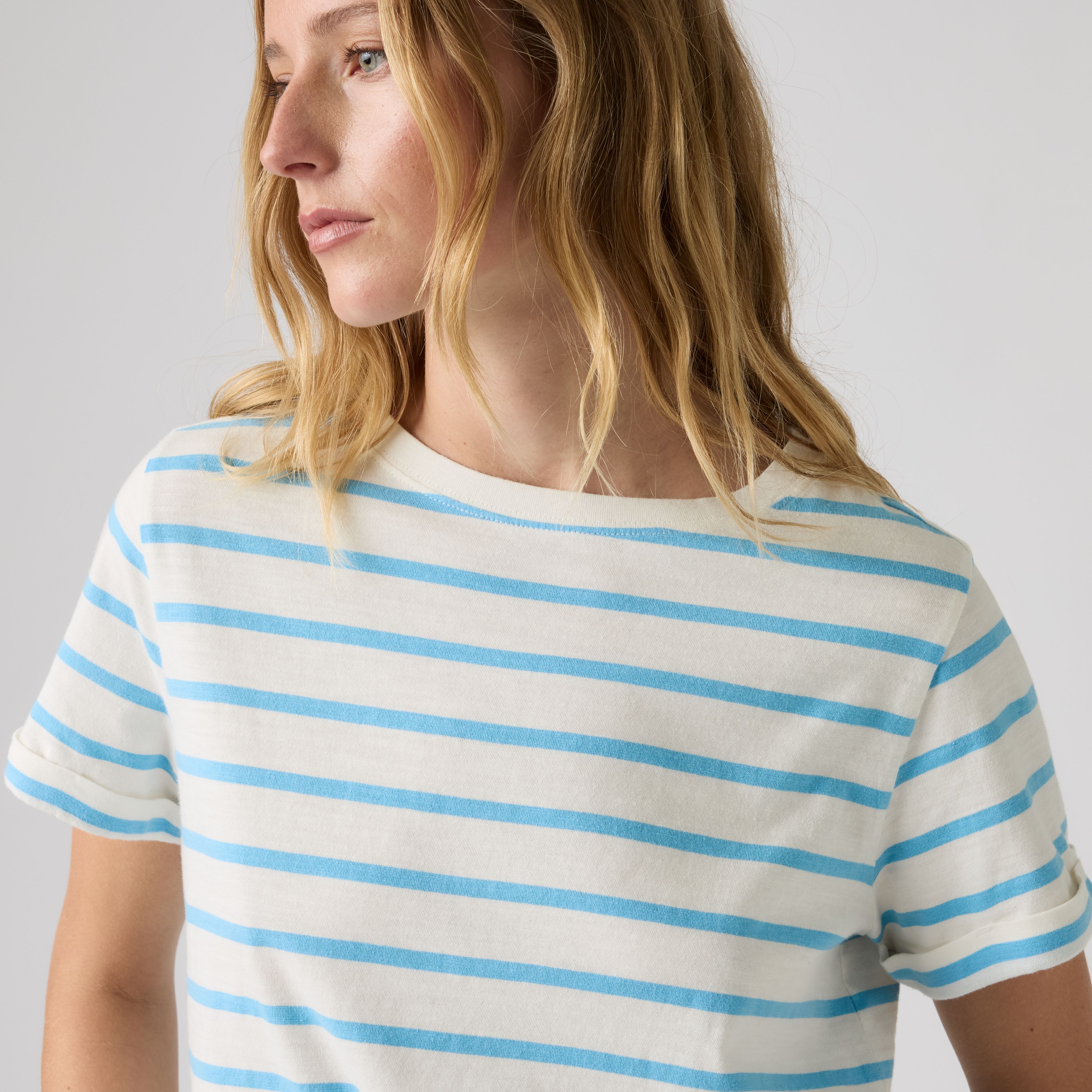 Julie Slub Short-Sleeve Tee 2