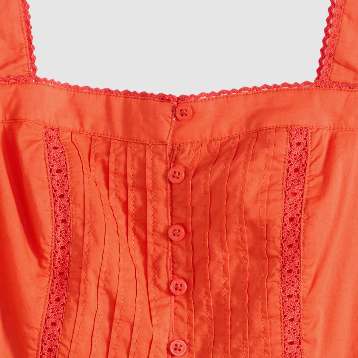 Mimi Blouse — Signal Red - Red