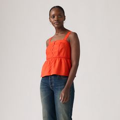 Mimi Blouse — Signal Red - Red 3