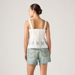 Mimi Blouse — Cloud Dancer Smaller - Multi-Color 4