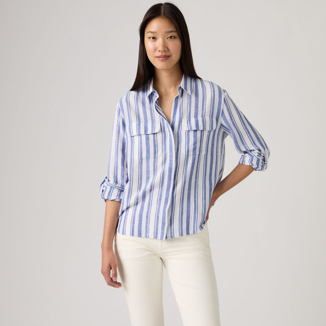Levi's Elaine Utility Linen Shirt - Women's