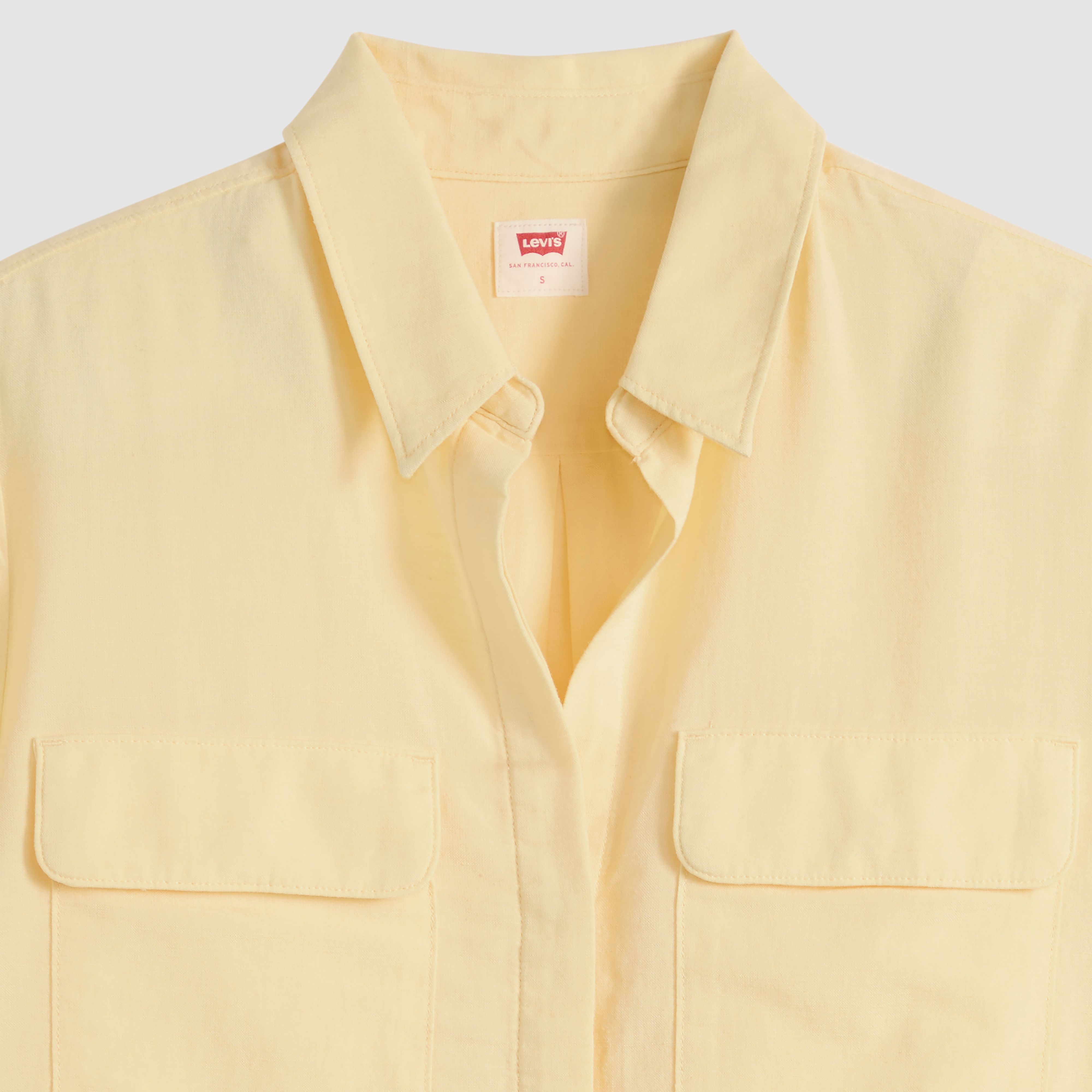 Elaine Utility Linen Shirt 6