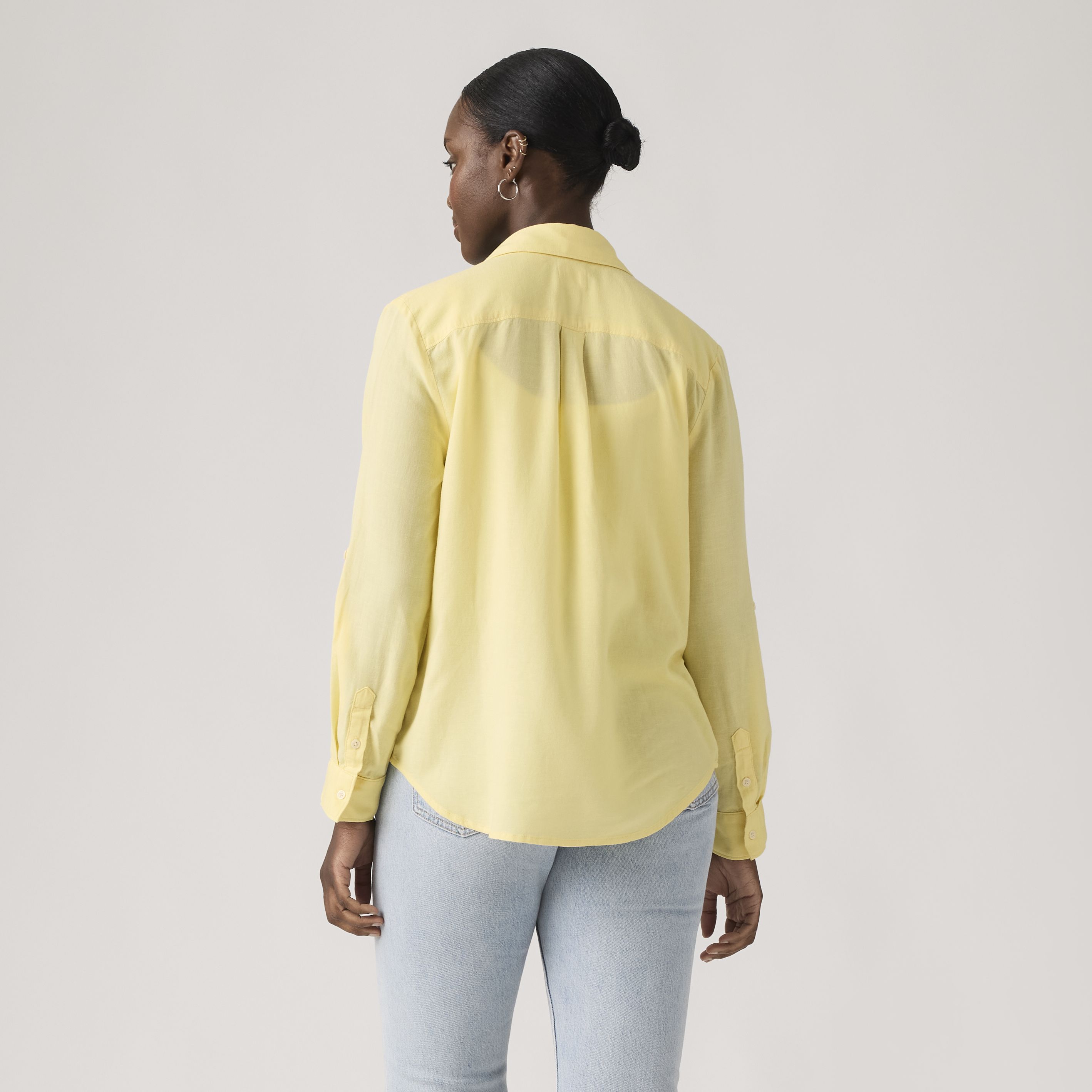 Elaine Utility Linen Shirt 4