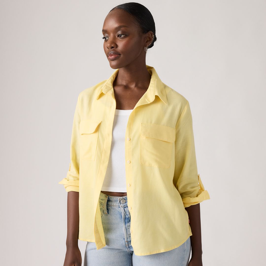 Levi's Elaine Utility Linen Shirt - Women's