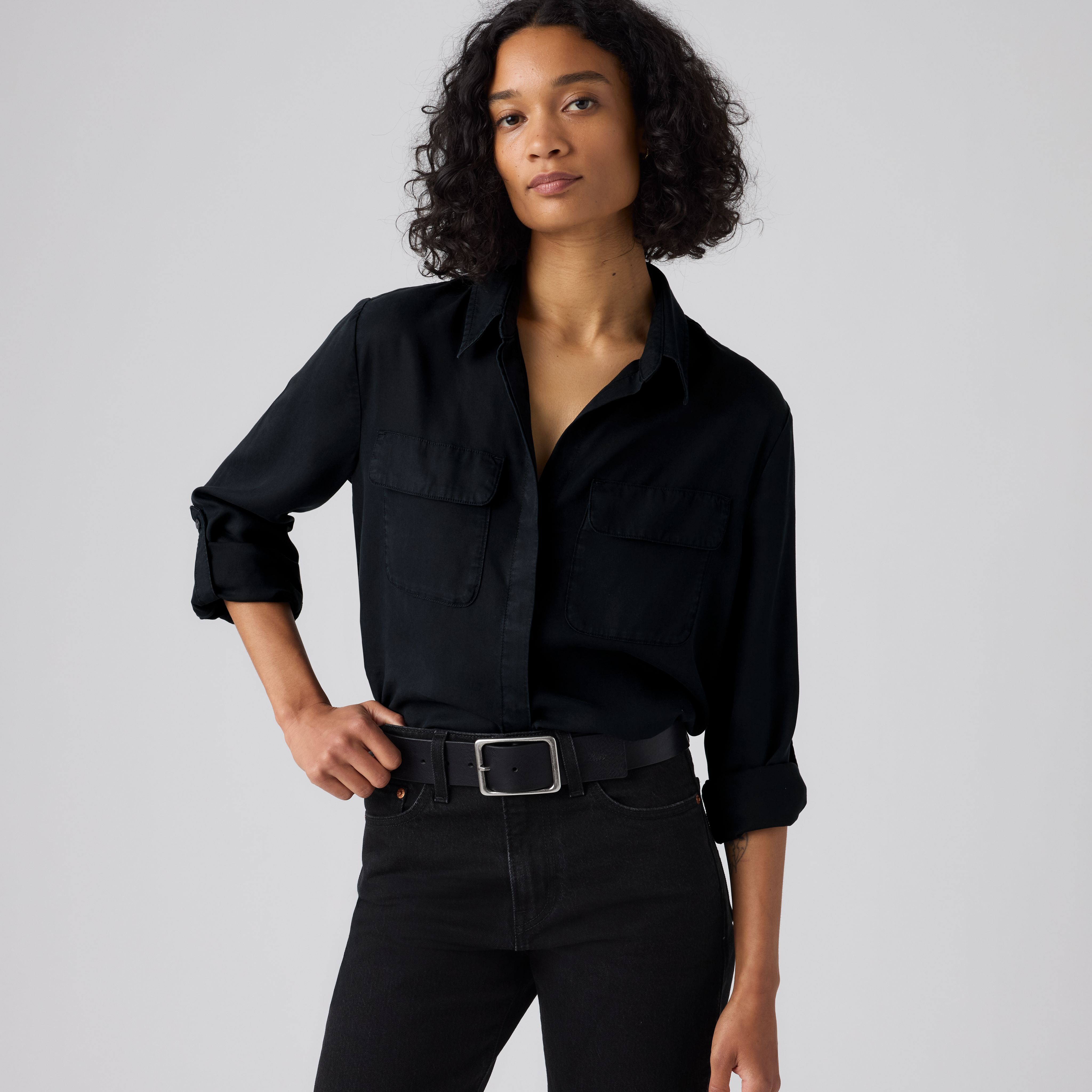 Elaine Lightweight  Utility Shirt 1
