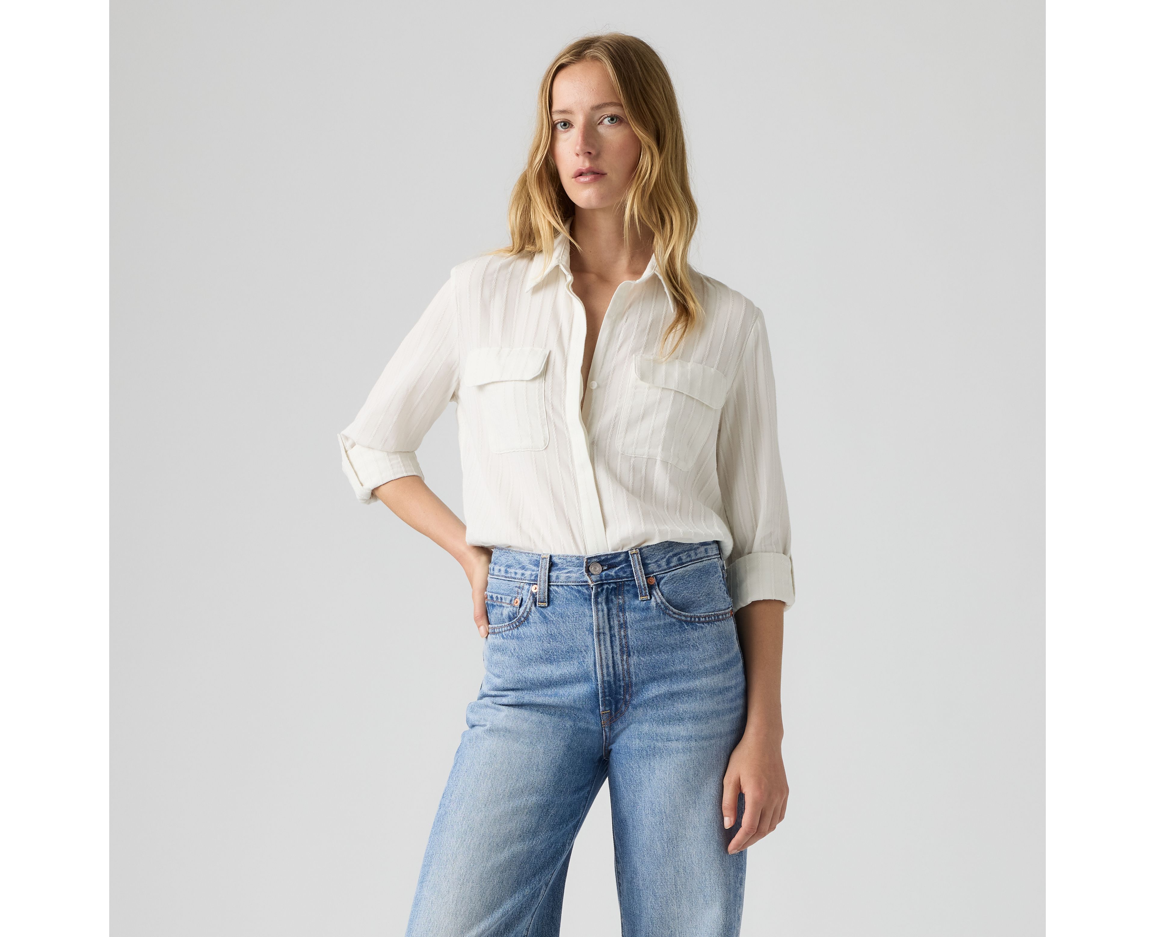 Elaine Utility Button Up Shirt