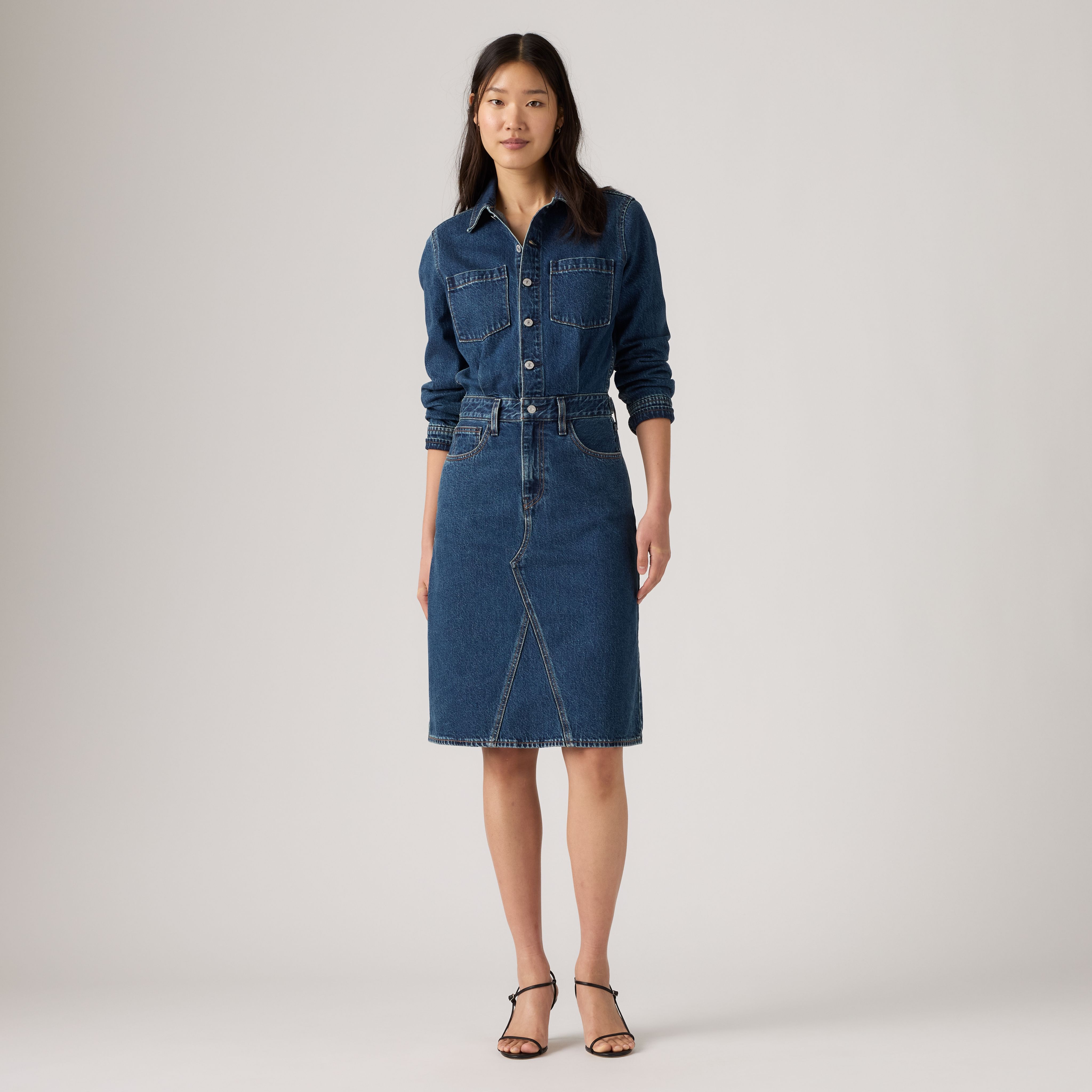 A-Line Western Dress 5