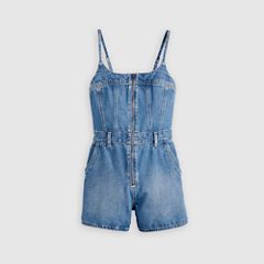 Jadine Romper — Vintage Vibe - Medium Wash 6