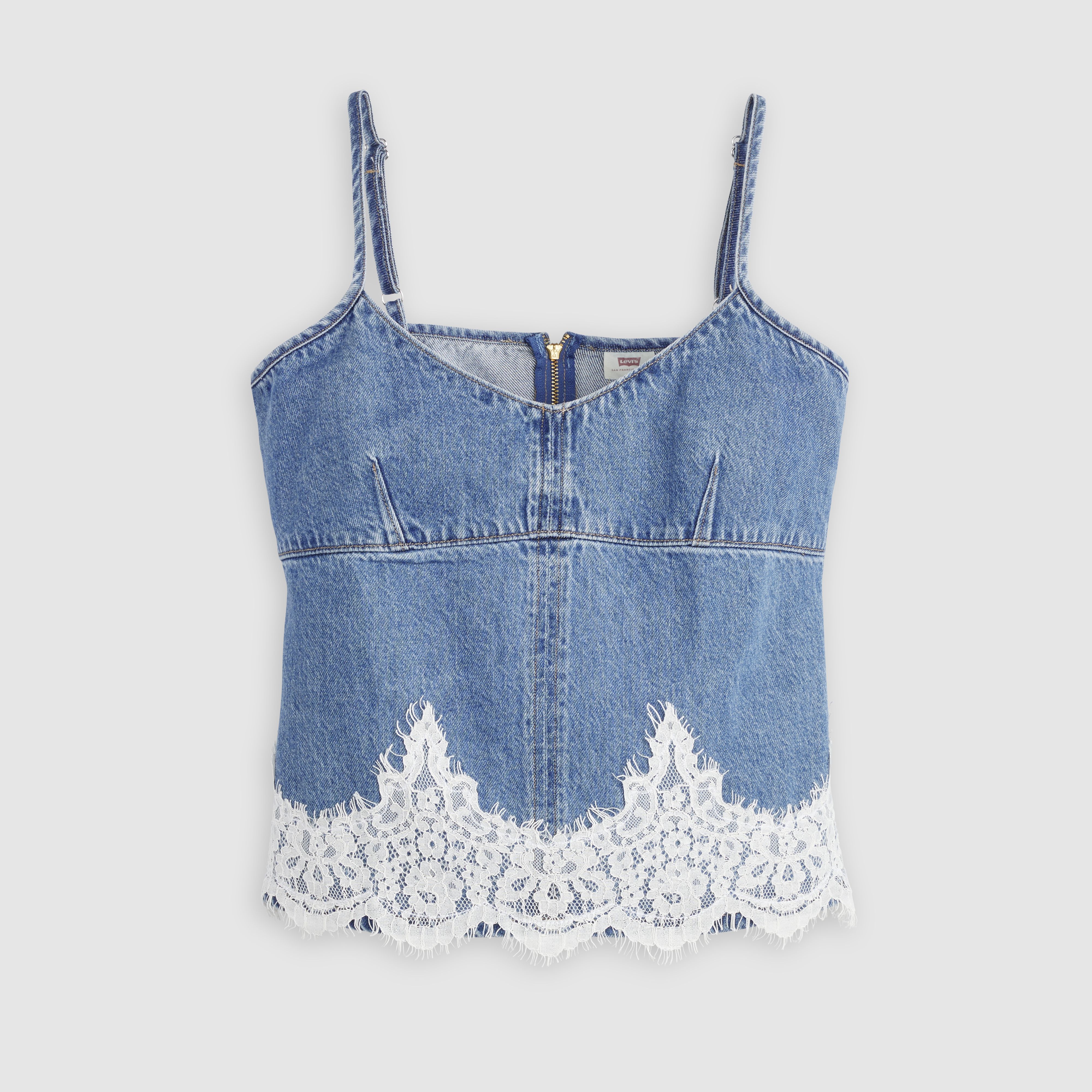 90s Women's Denim Cami Top 1