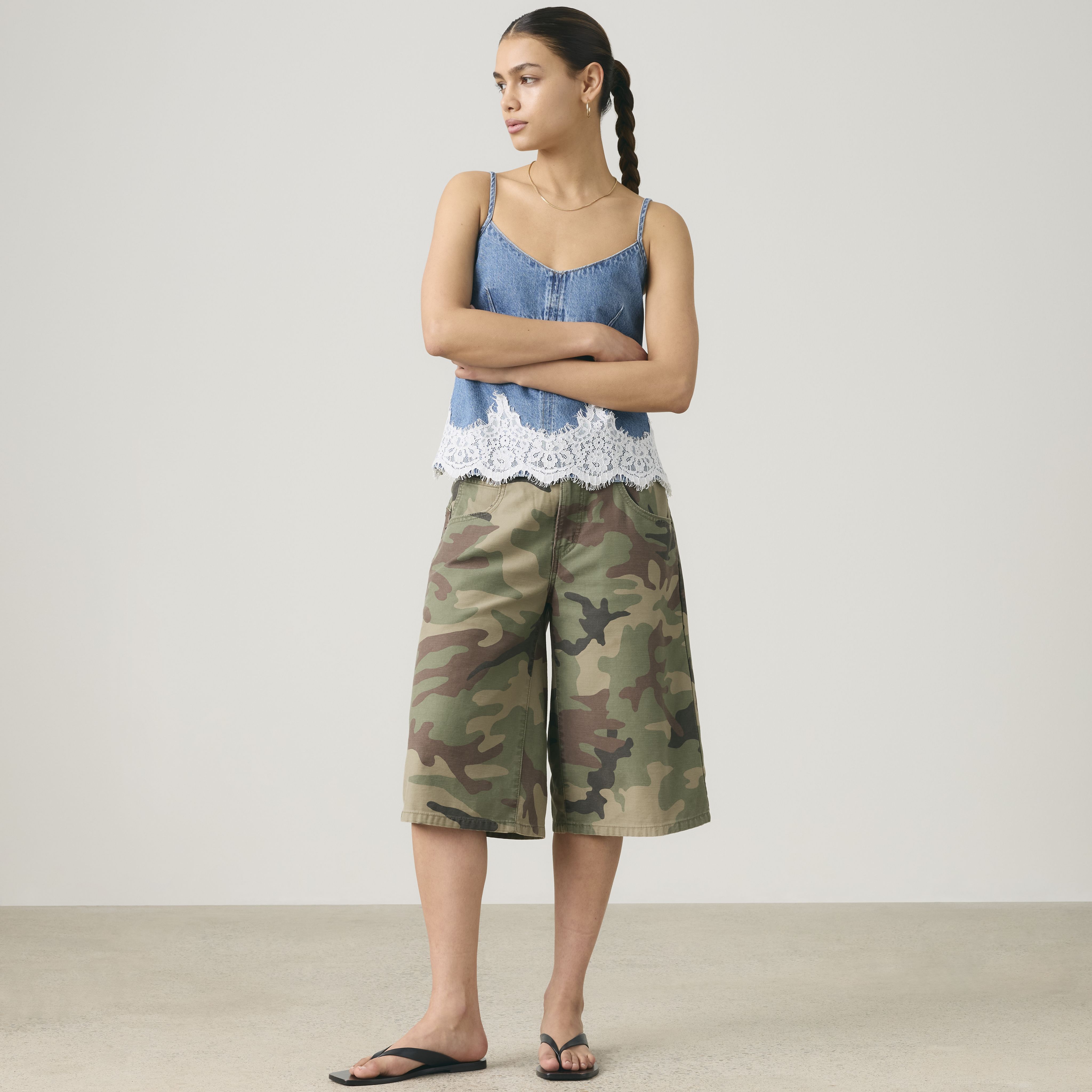 90s Women's Denim Cami Top 4