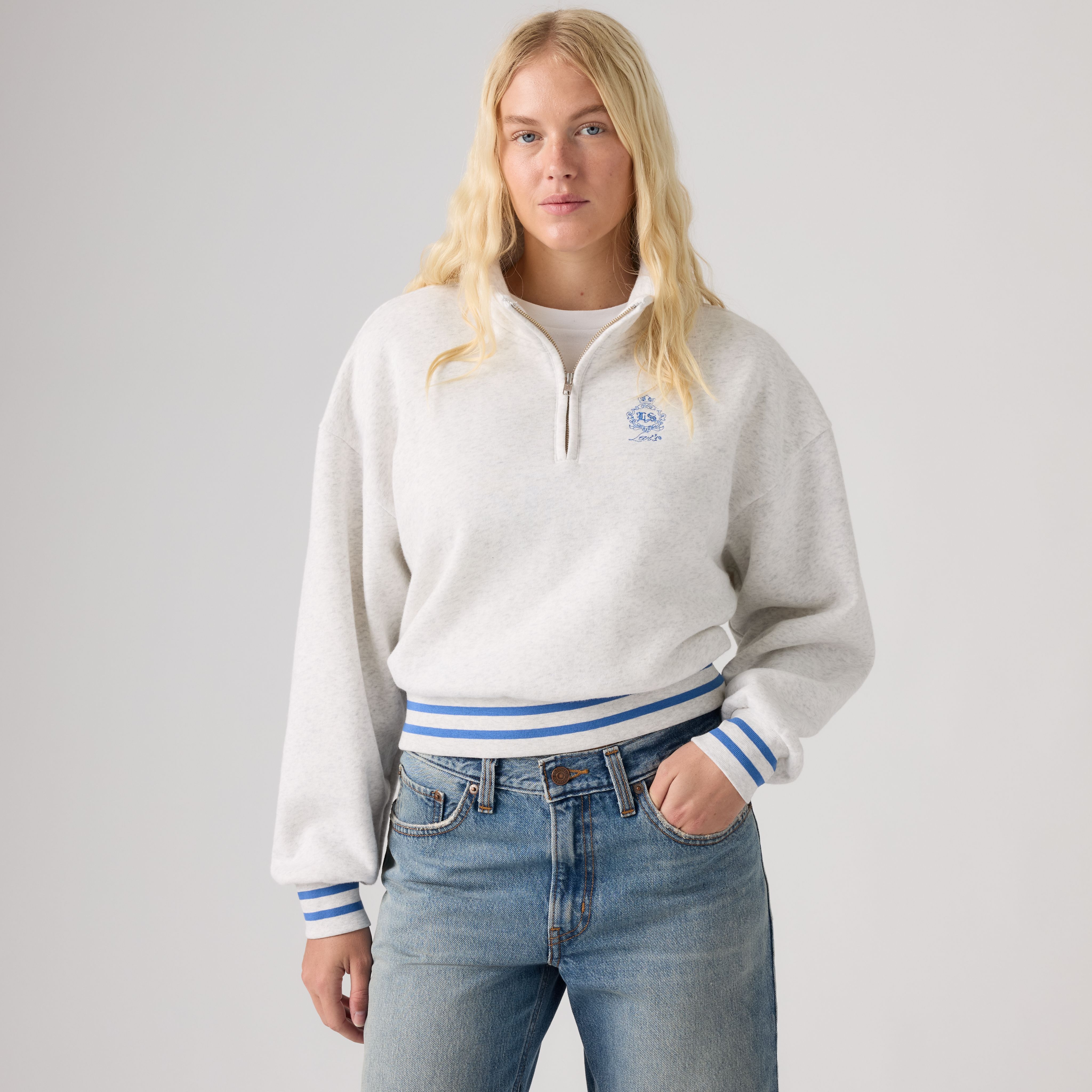 Graphic Everyday Quarter Zip Sweatshirt 1