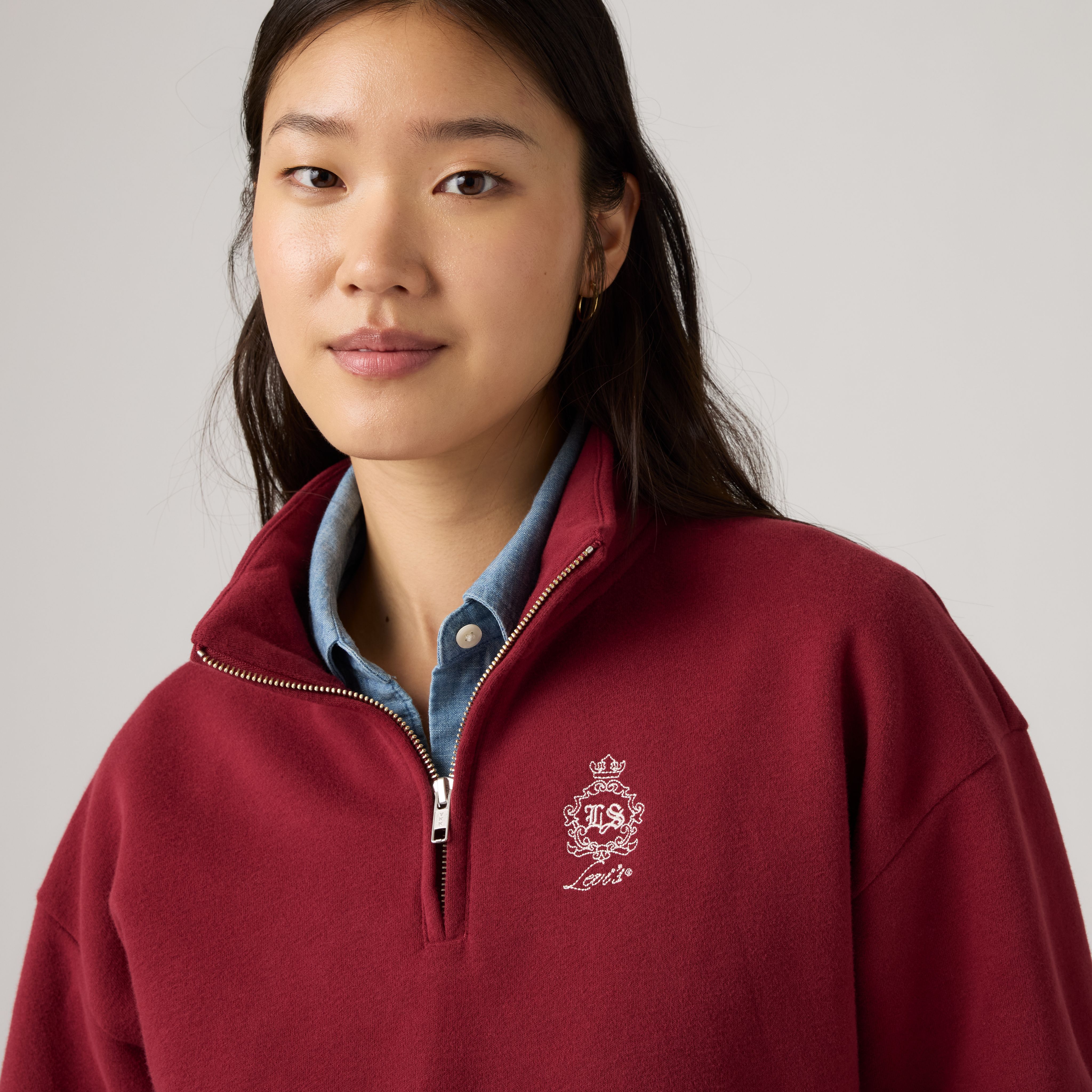 Graphic Everyday Quarter Zip Sweatshirt 2