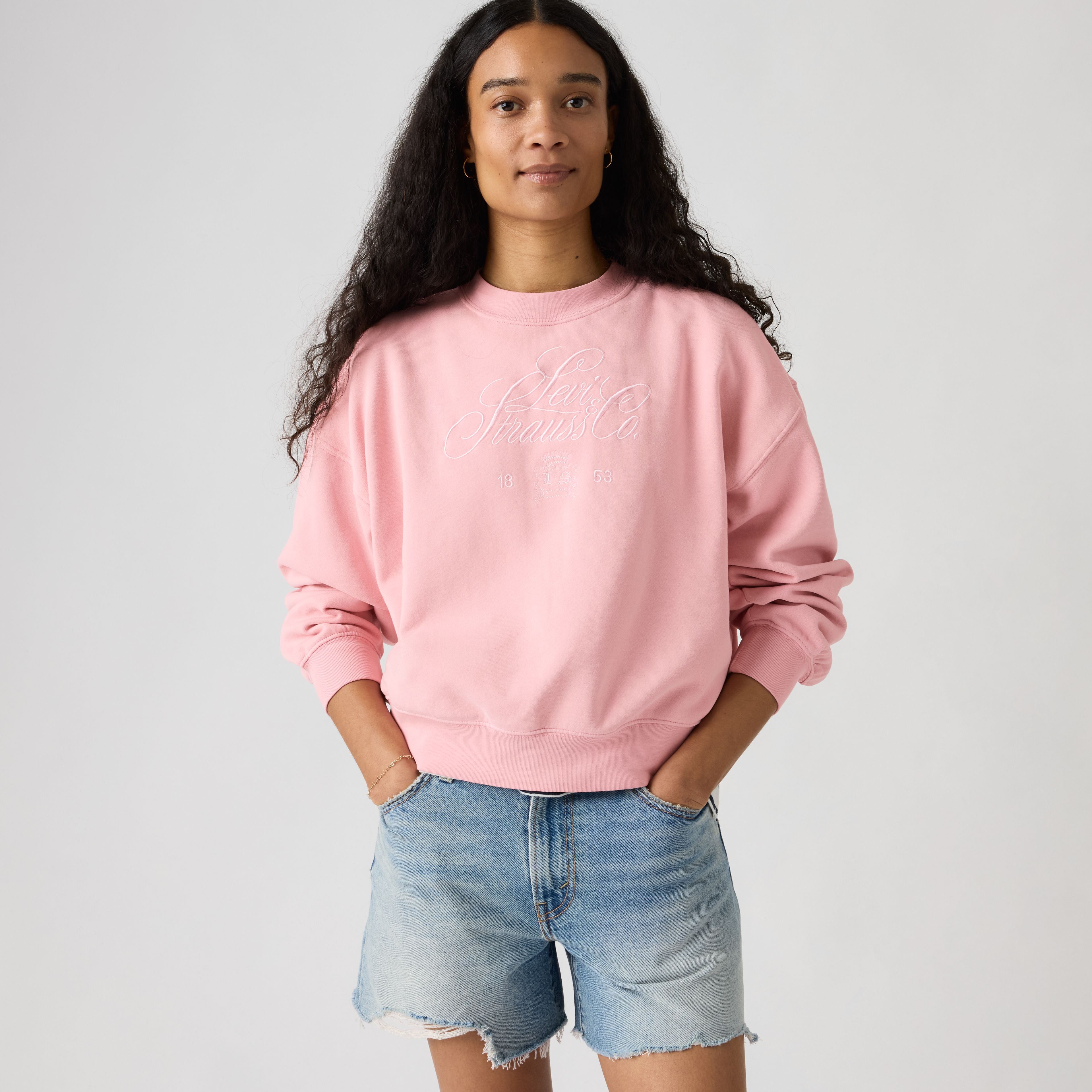 Graphic Vintage Boxy Sweatshirt