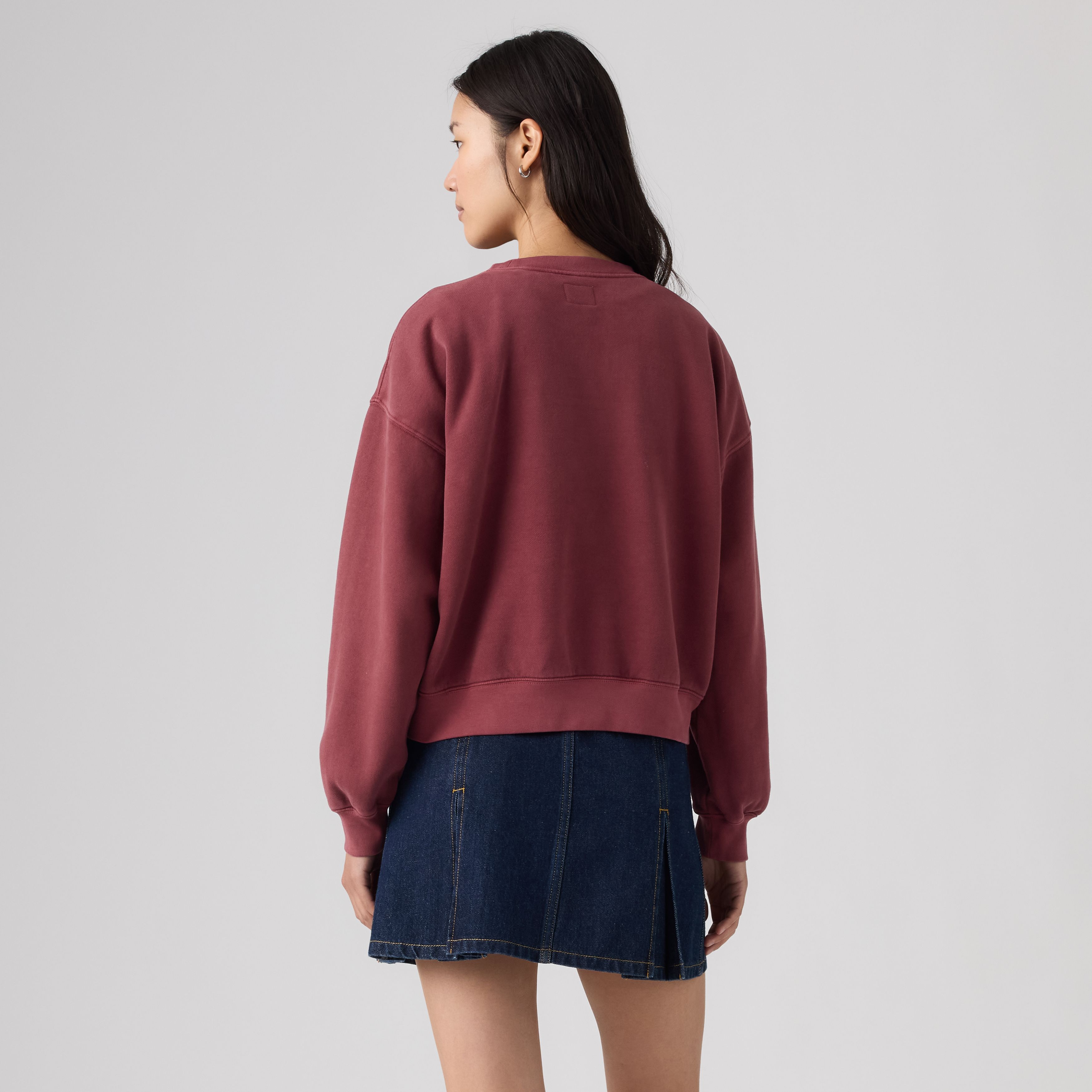Graphic Vintage Boxy Sweatshirt 4