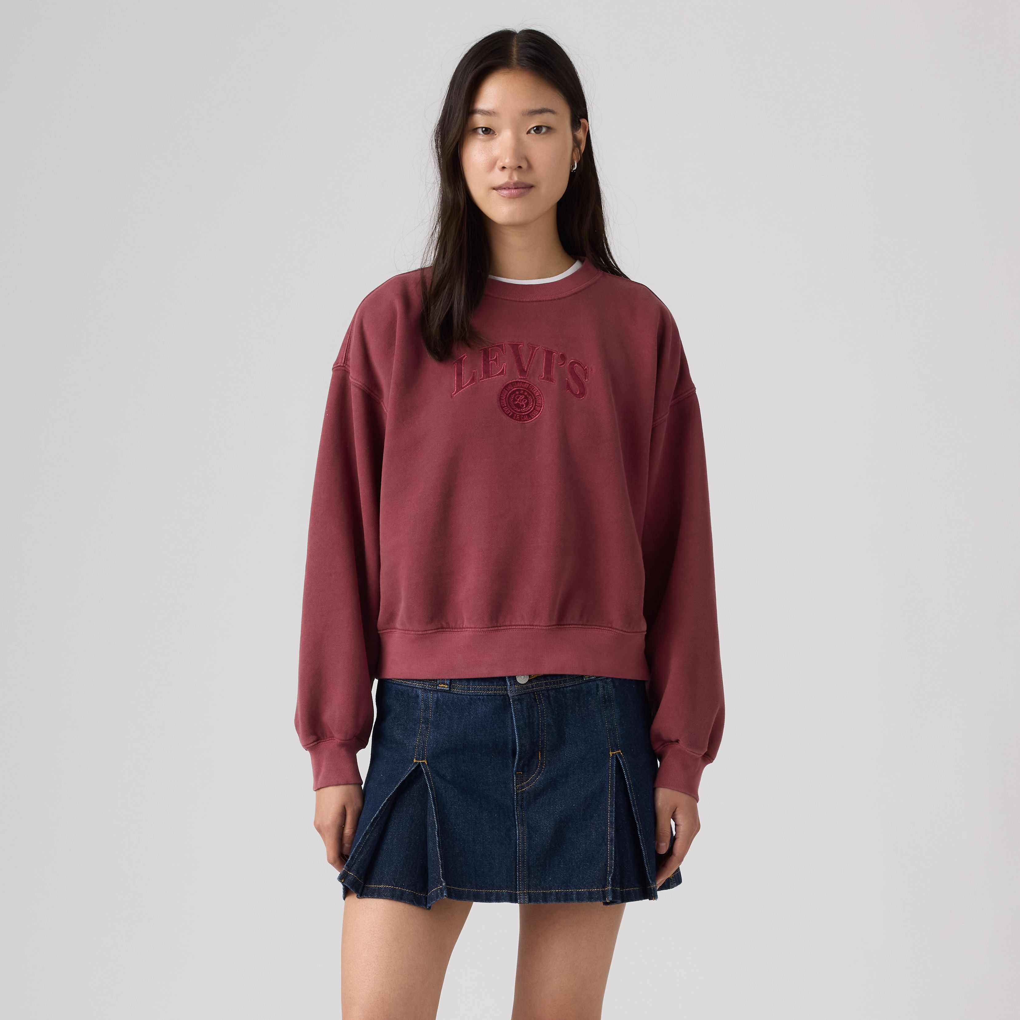 Graphic Vintage Boxy Sweatshirt 3
