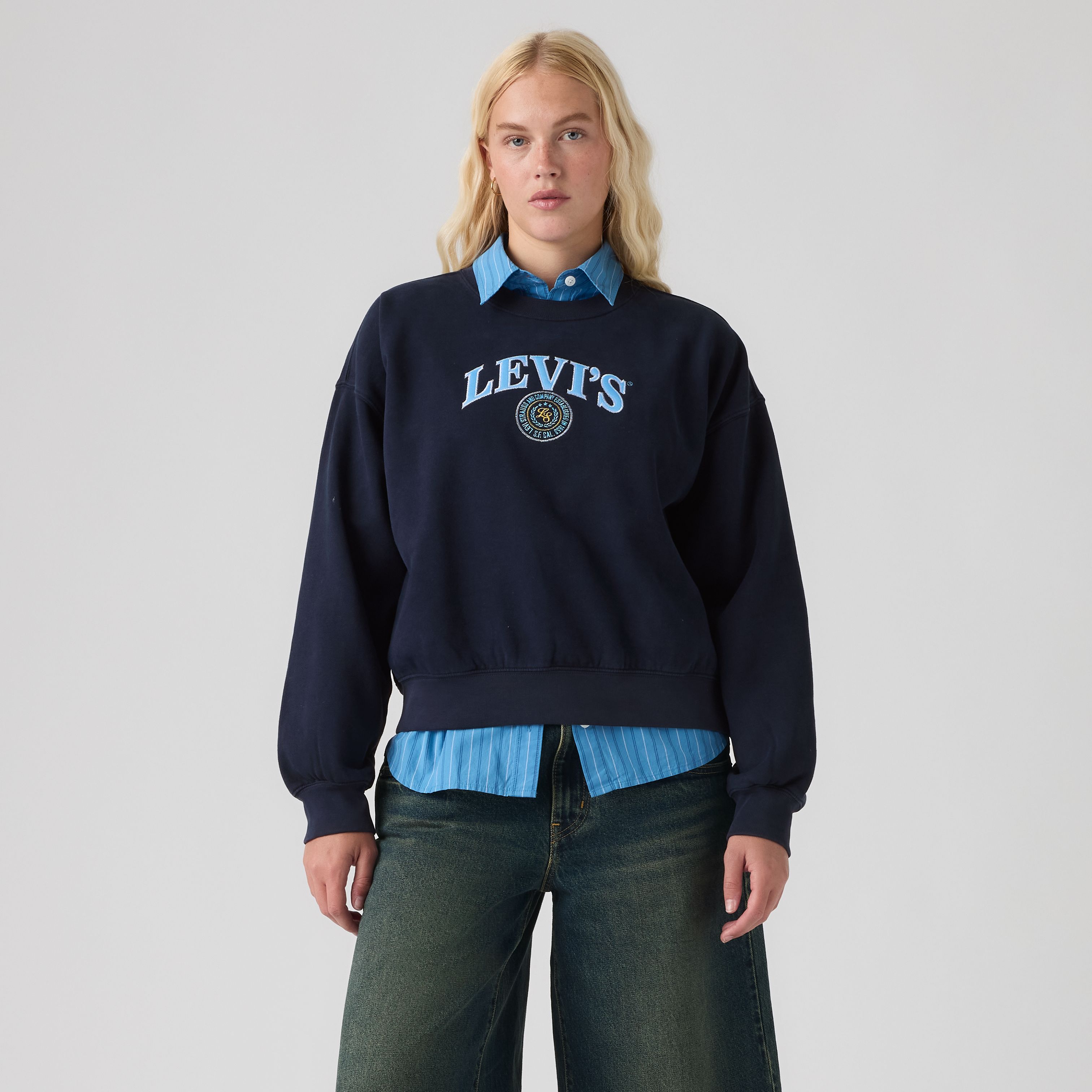 Graphic Vintage Boxy Sweatshirt 3