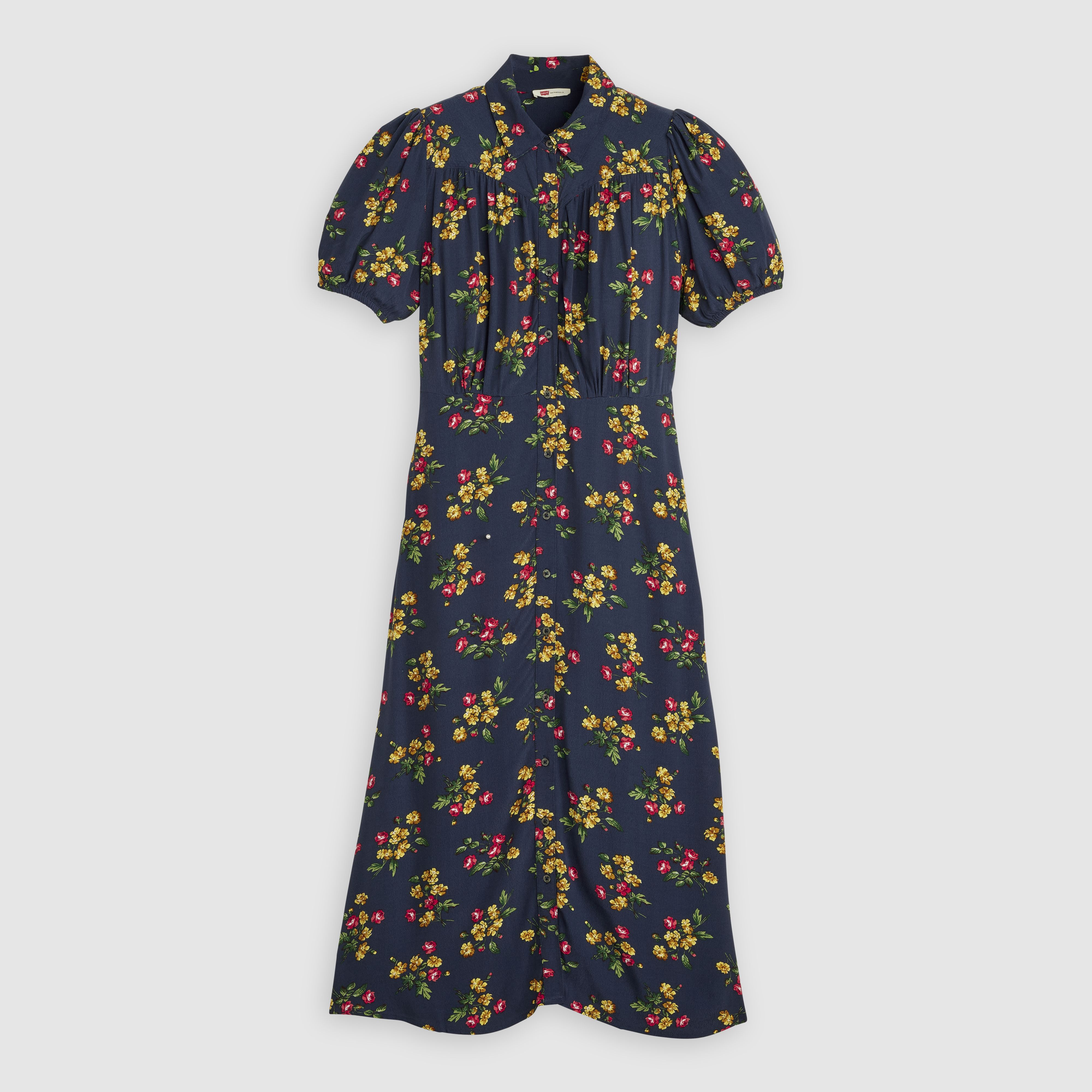 Rosa Short-Sleeve Midi Dress 5