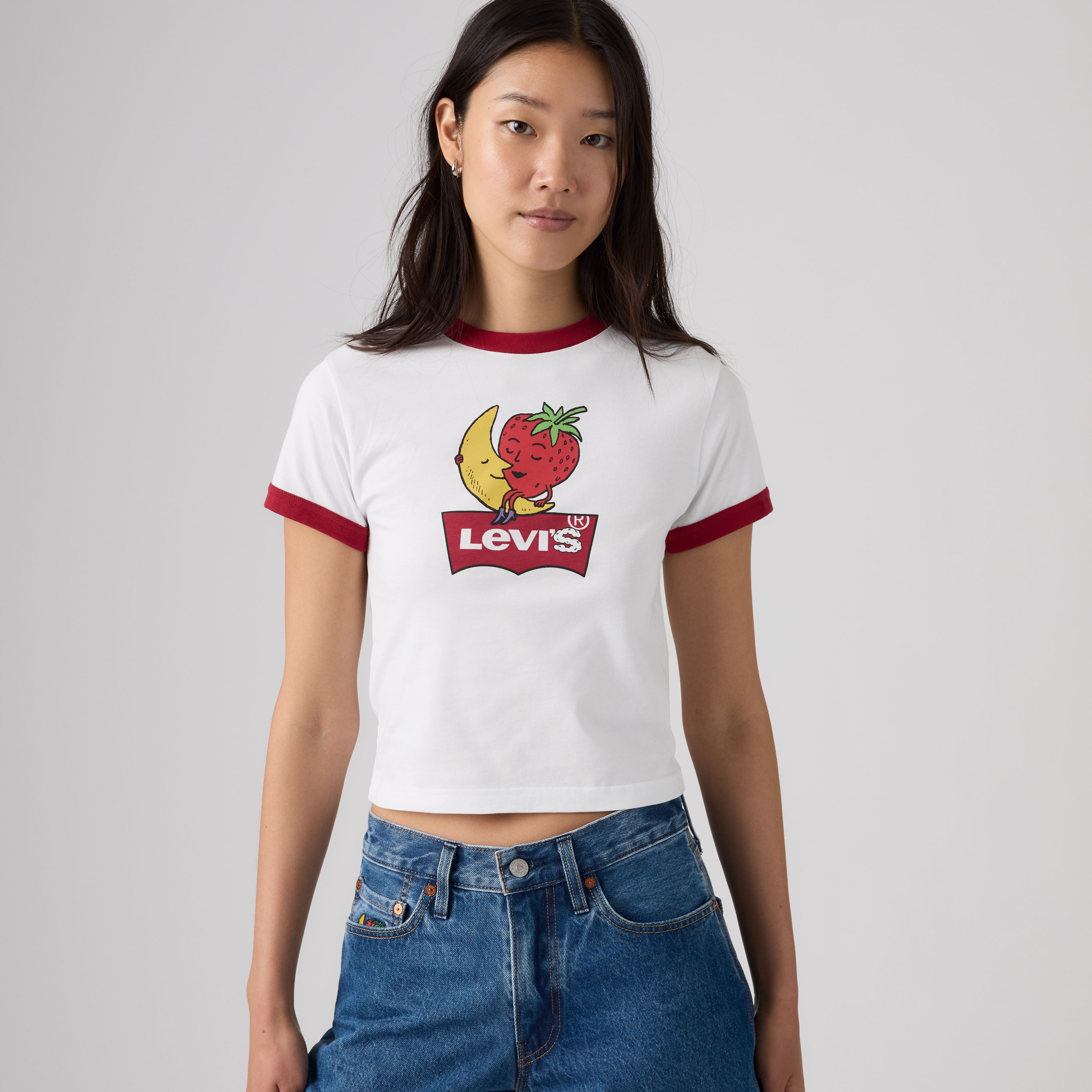 Levi’s® x Sky High Farm Goods Baby Ringer Tee 1